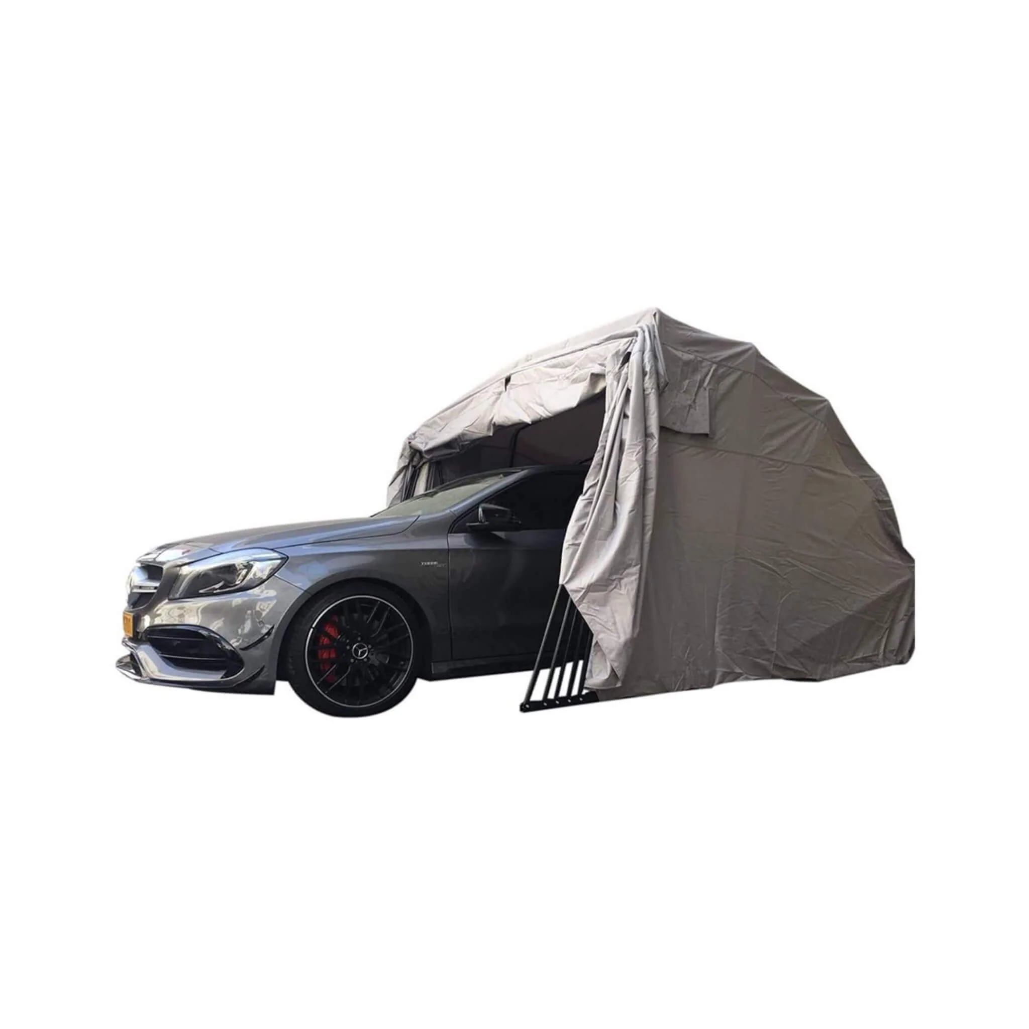 [09X20FT] Alora Premium All-Weather Retractable Steel Frame Carport Canopy For Cars & SUVs (SAK41385) - Image 8