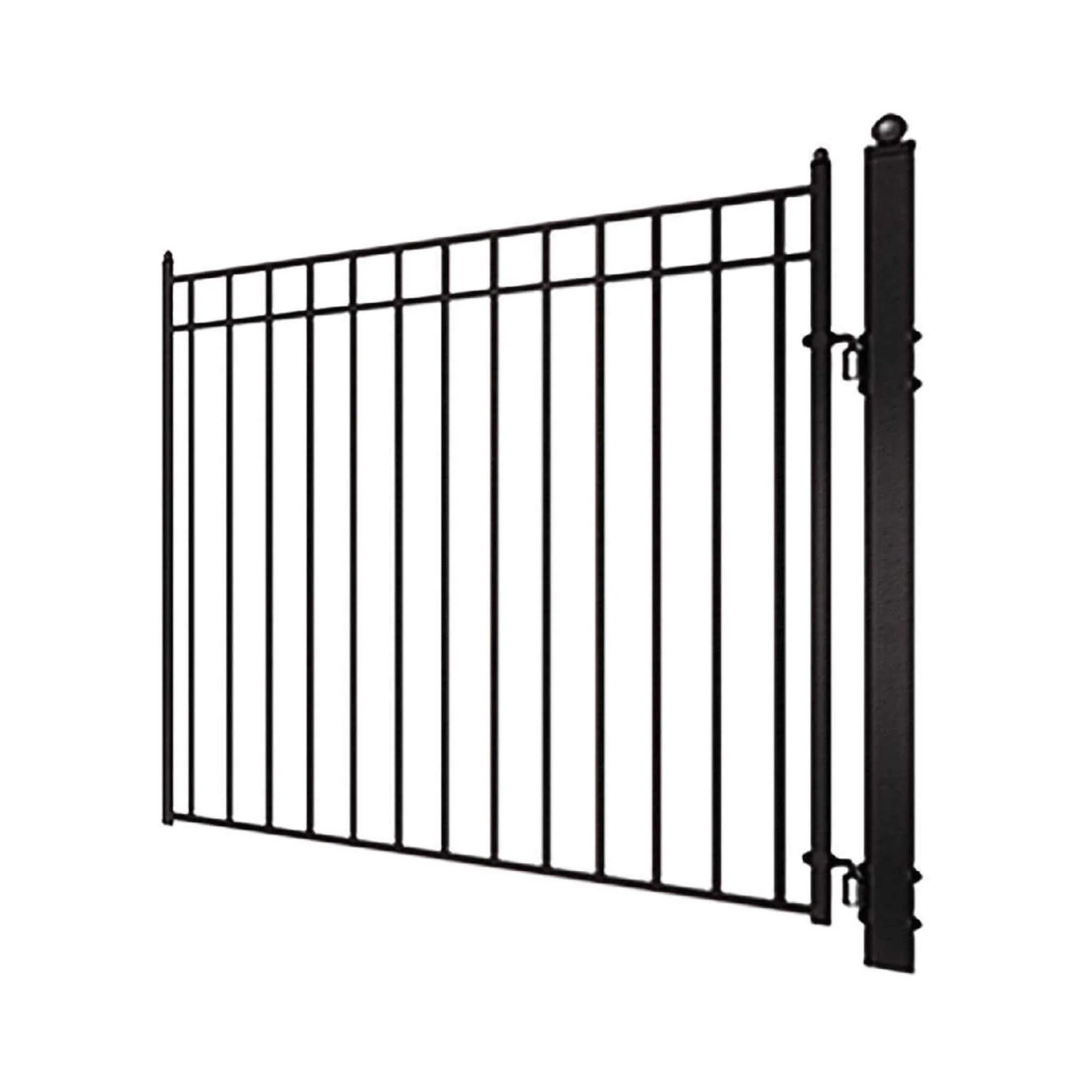 [12-18FT] Heavy-Duty Madrid-Style Premium Steel Dual-Swing Driveway Gate (SAK38546) - Image 5