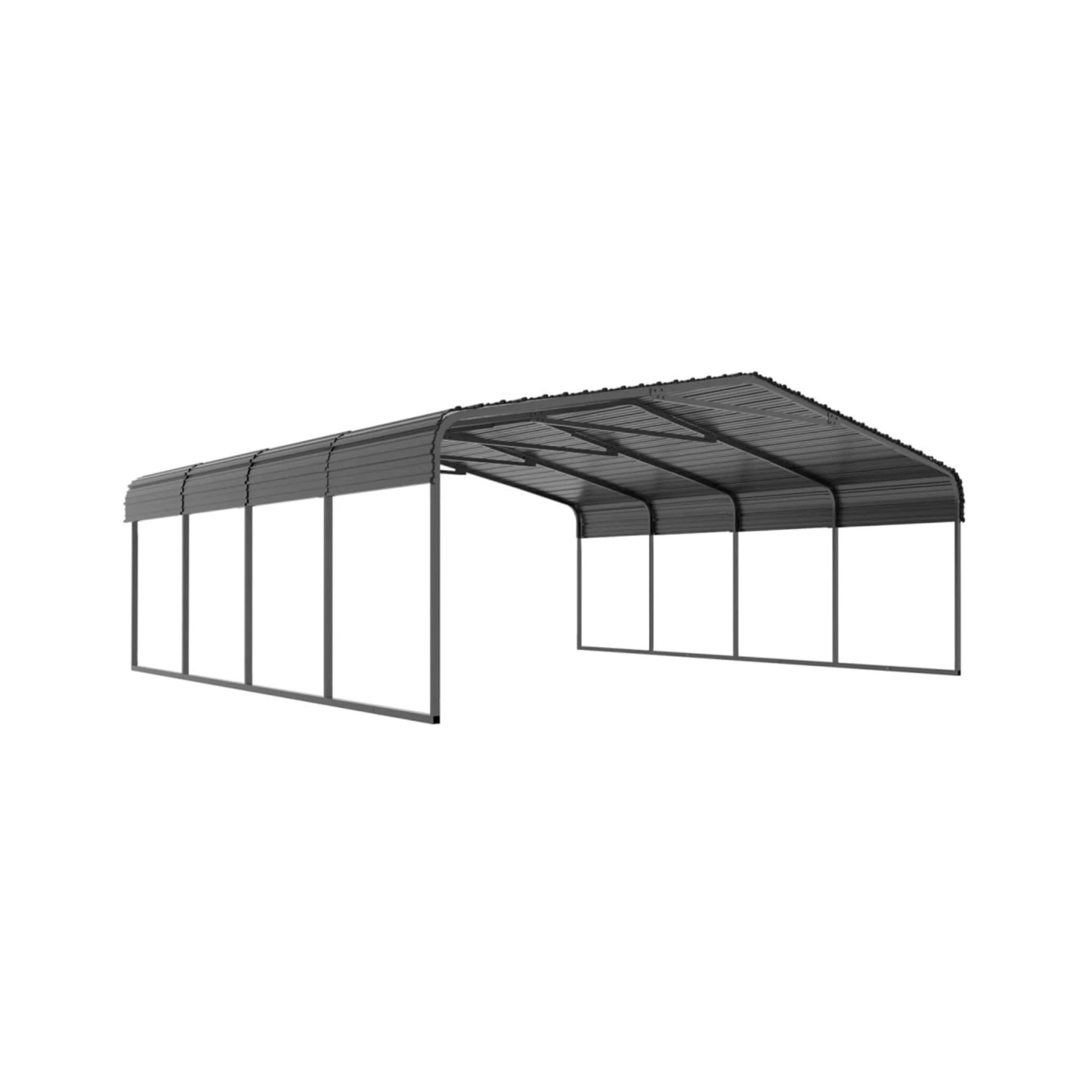 [20X20FT] Alora Extra Large Premium Heavy-Duty Outdoor Metal Carport Shelter (SAK97425) - Image 7