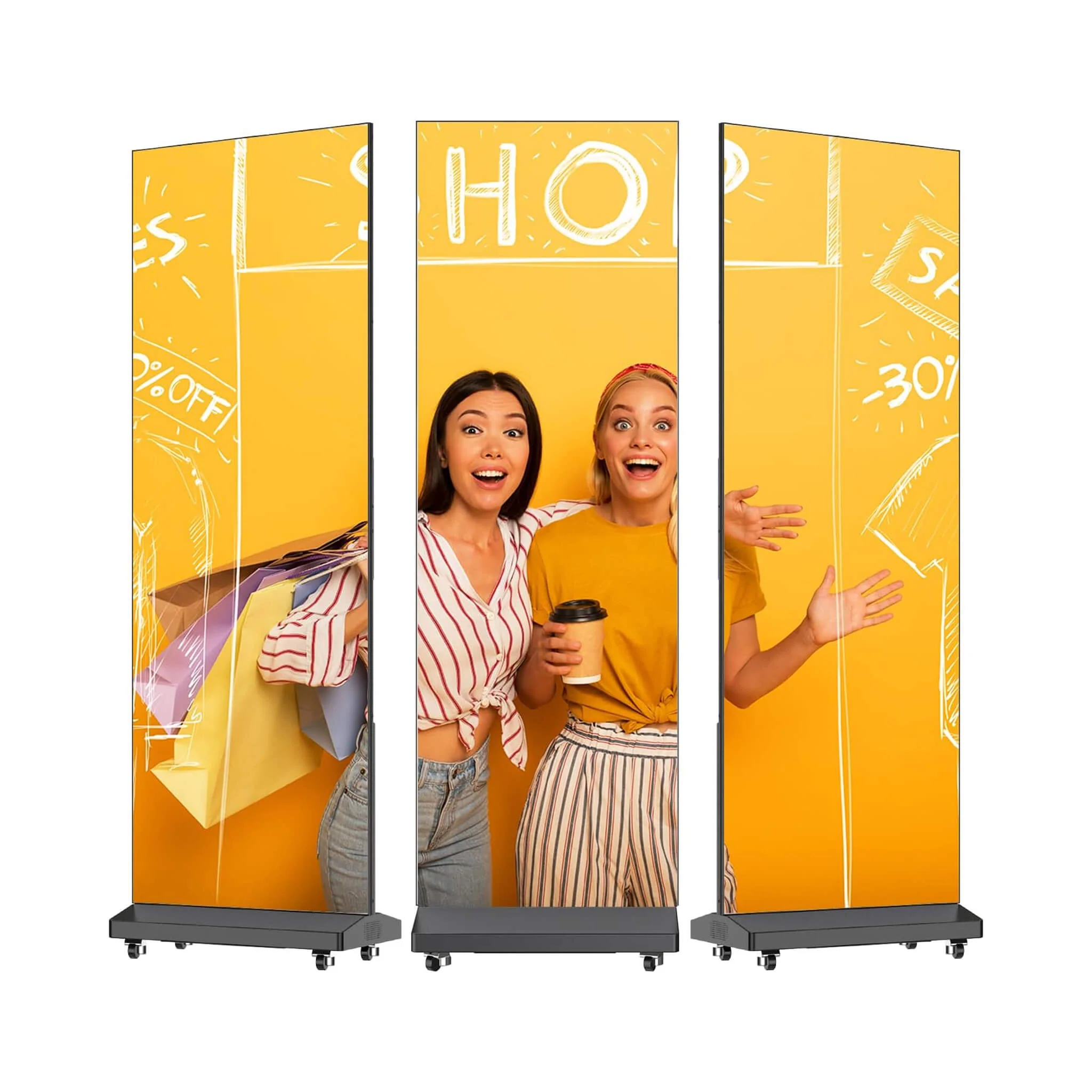 80-Inch Commercial Ultra-High Resolution LED Digital Advertising Signage Display (SAK50816) - Image 8