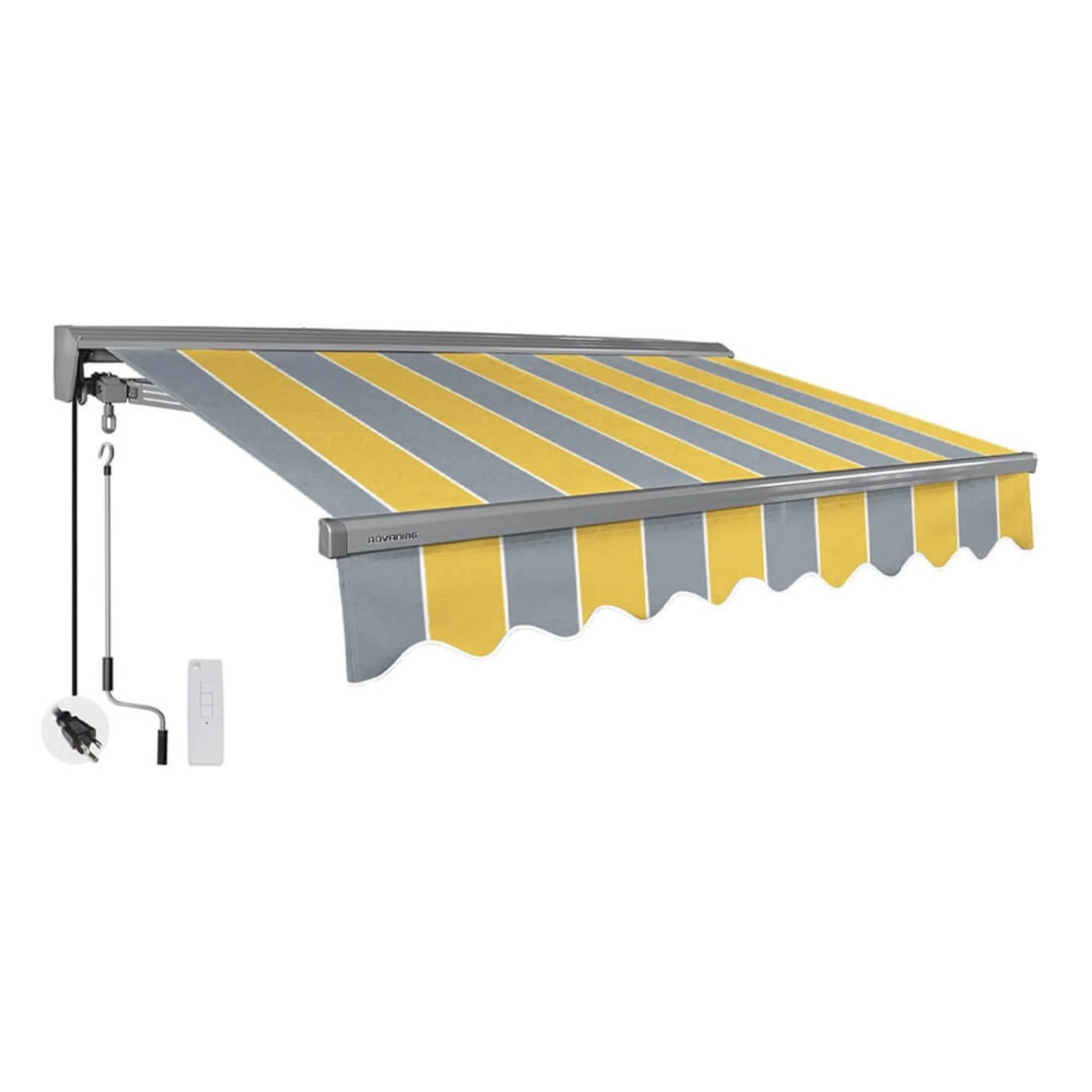 Advaning Classic Series Fully-Assembled Retractable Sun Shade Canopy Awning (SAK92851) - Image 19