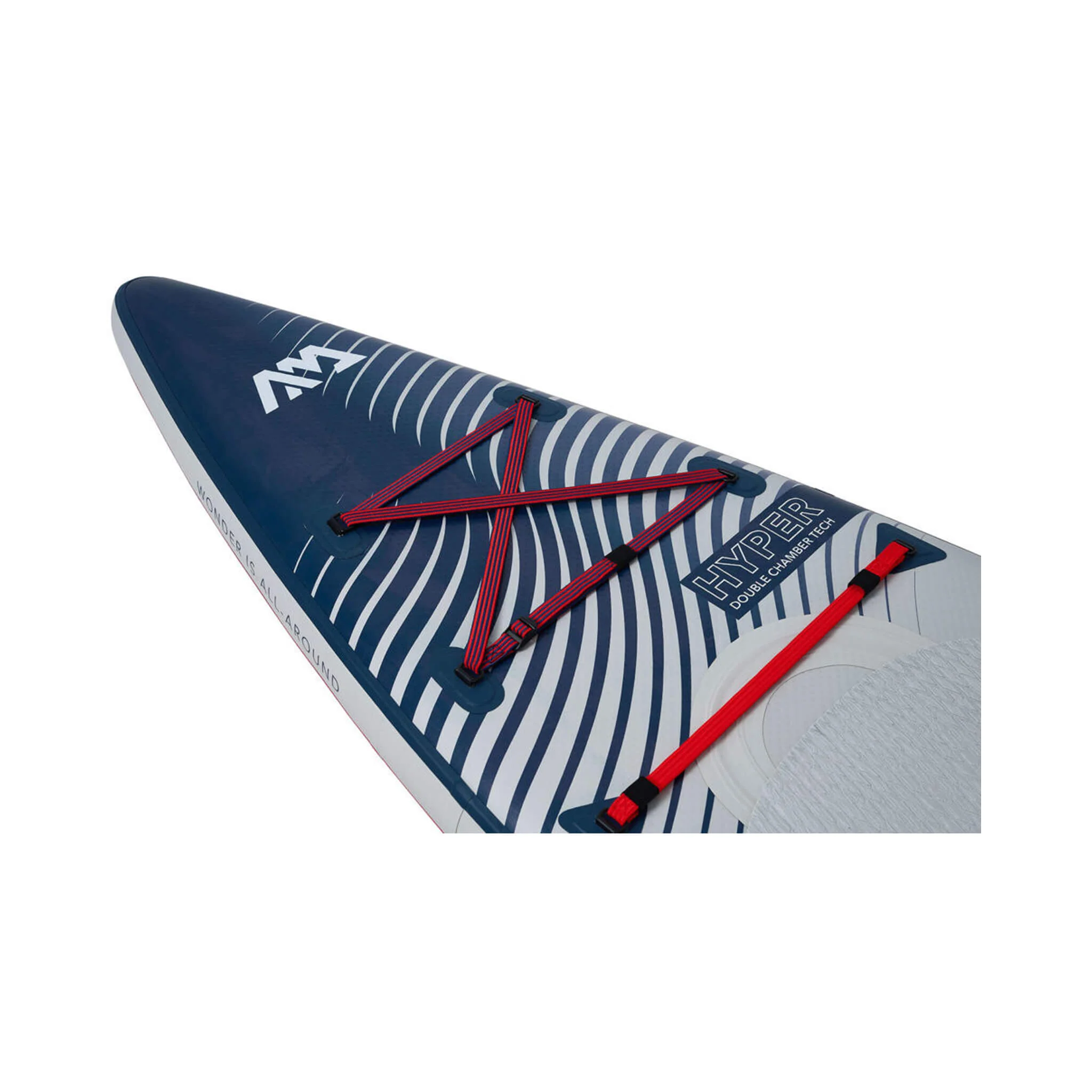 Aqua Marina Hyper 12FT Navy Touring SUP With Hydrodynamic Rail Edges & Adjustable Bungee [BT-23HY02] (SAK23285) - Image 6