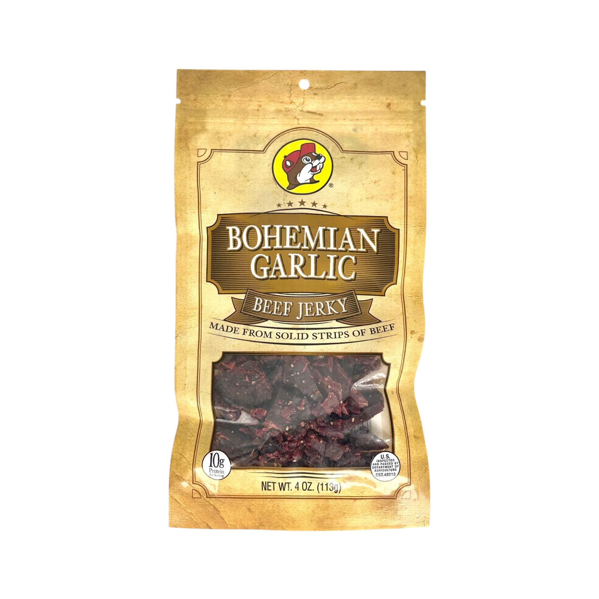 Buc-ee’s Premium Bohemian Garlic Beef Jerky (SAK74825)