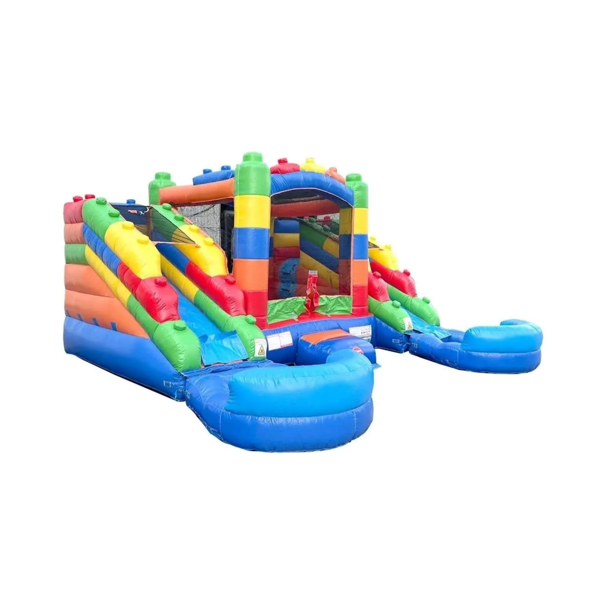 16FT Castle Bounce House With Dual Slides, Blower And Pool Combo (SAK56319) - Image 5