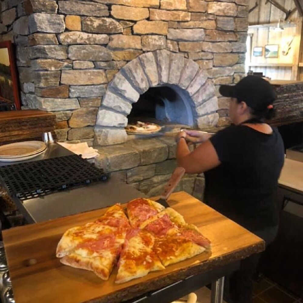 Chicago Brick Oven CBO-1000 Built-In Wood Fired Commercial Outdoor Pizza Oven DIY Kit With 53" x 39" Cooking Surface [CBO-O-KIT-1000] (SAK62895) - Image 12
