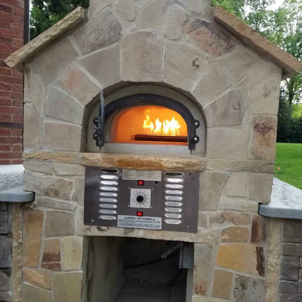 Chicago Brick Oven CBO-750 Residential Hybrid Oven DIY Kit [CBO-O-KIT-750-HYB] (SAK49351) - Image 12
