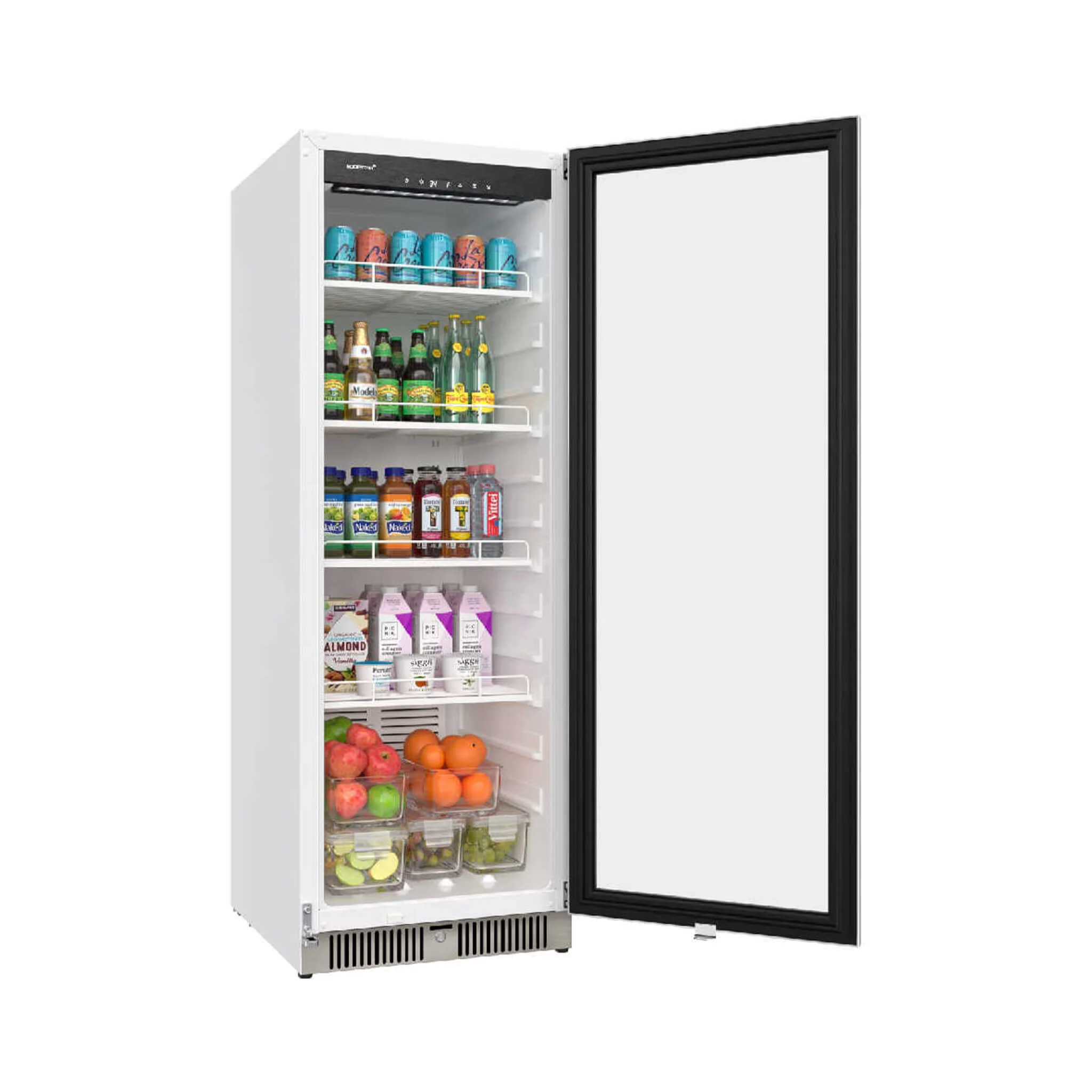 Edgestar 22-Inch 10.1 Cubic Feet Commercial Beverage Merchandiser With Temperature Alarm and Reversible Door [VBM101SS] (SAK45983) - Image 9
