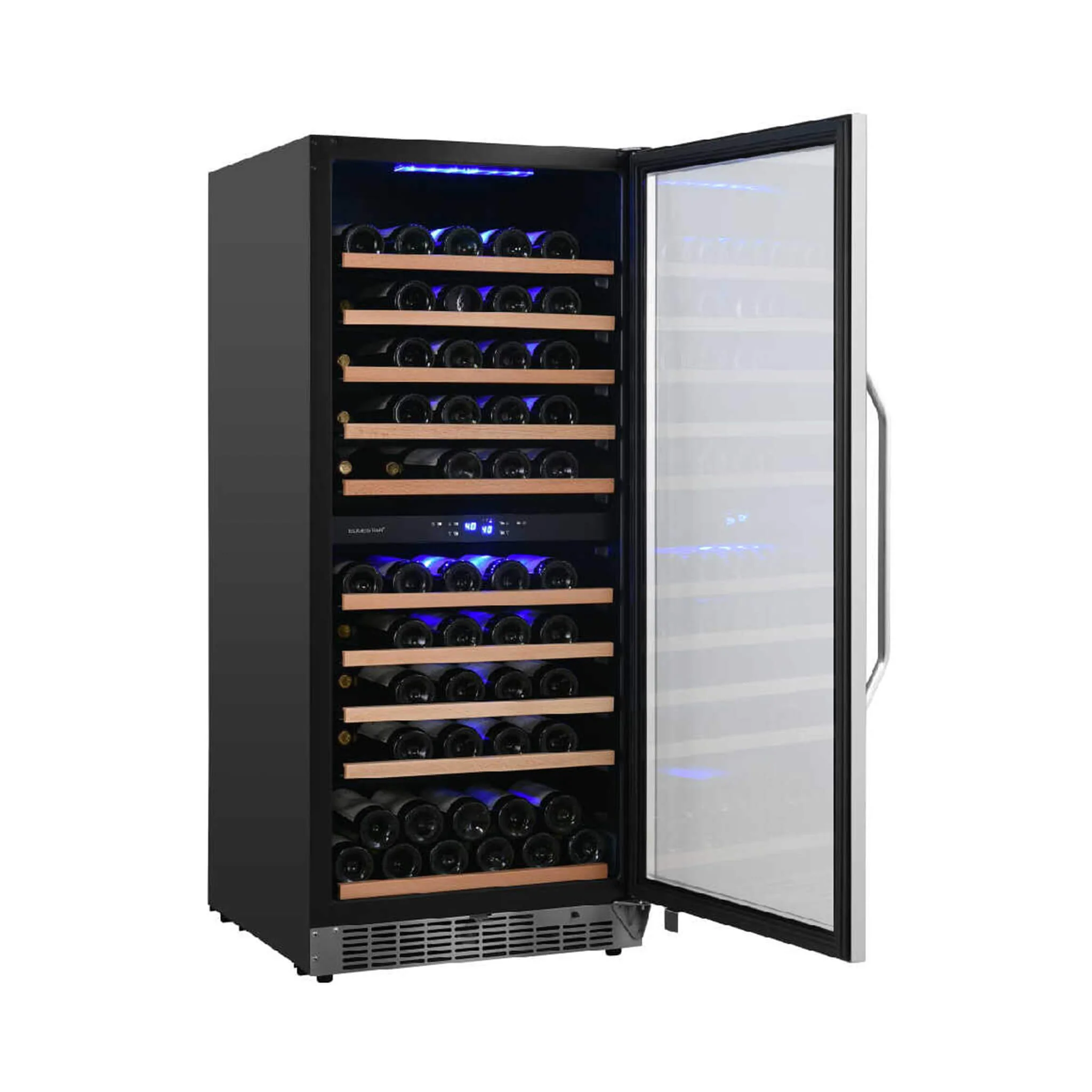 Edgestar Premium 24-Inch 101 Bottle Capacity Built-In Dual Zone Wine Cooler (SAK92835) - Image 8