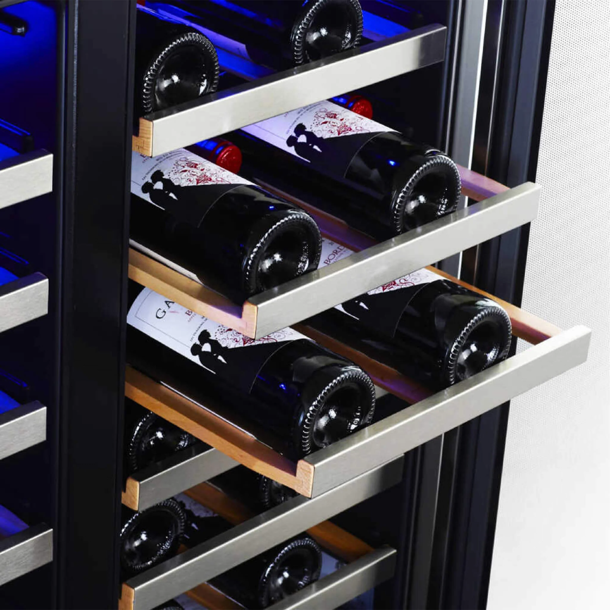Edgestar 30-Inch Wide 56 Bottle Capacity Built-In French Door Wine Cooler With Door Locks [CWR5631FD] (SAK56381) - Image 12