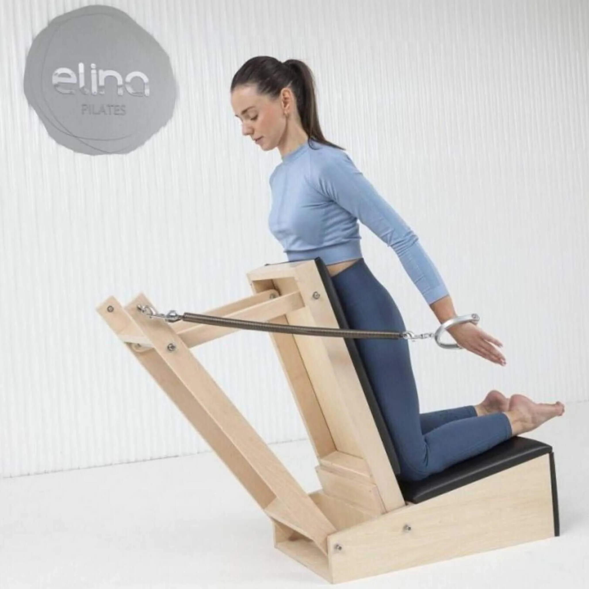 Elina Pilates Multi Position Wooden Baby Chair With Movable Backrest [USA 400300] (SAK37242) - Image 5