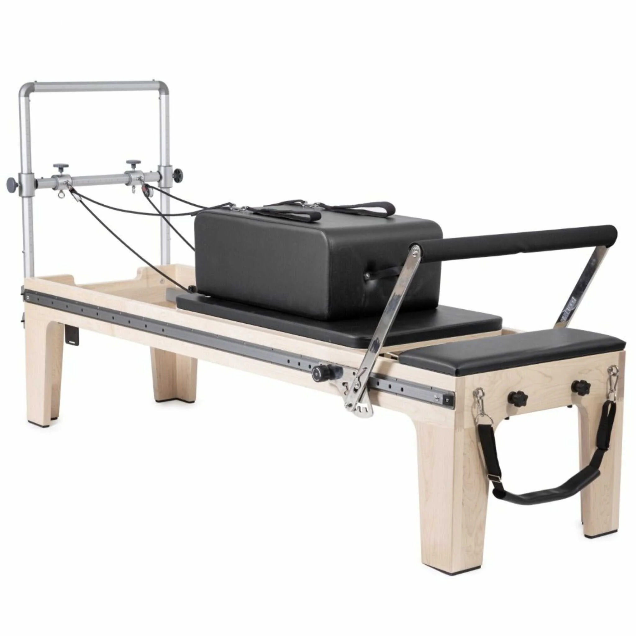 Elina Pilates Physio Reformer Master Instructor With Silent Slide System & Adjustable Headrest [USA 100170] (SAK56185) - Image 15