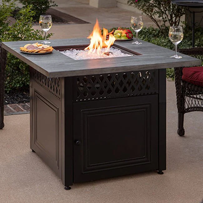Endless Summer Dakota LP Gas Outdoor Fire Pit Table W/ DualHeat Technology (SAK31721) - Image 3