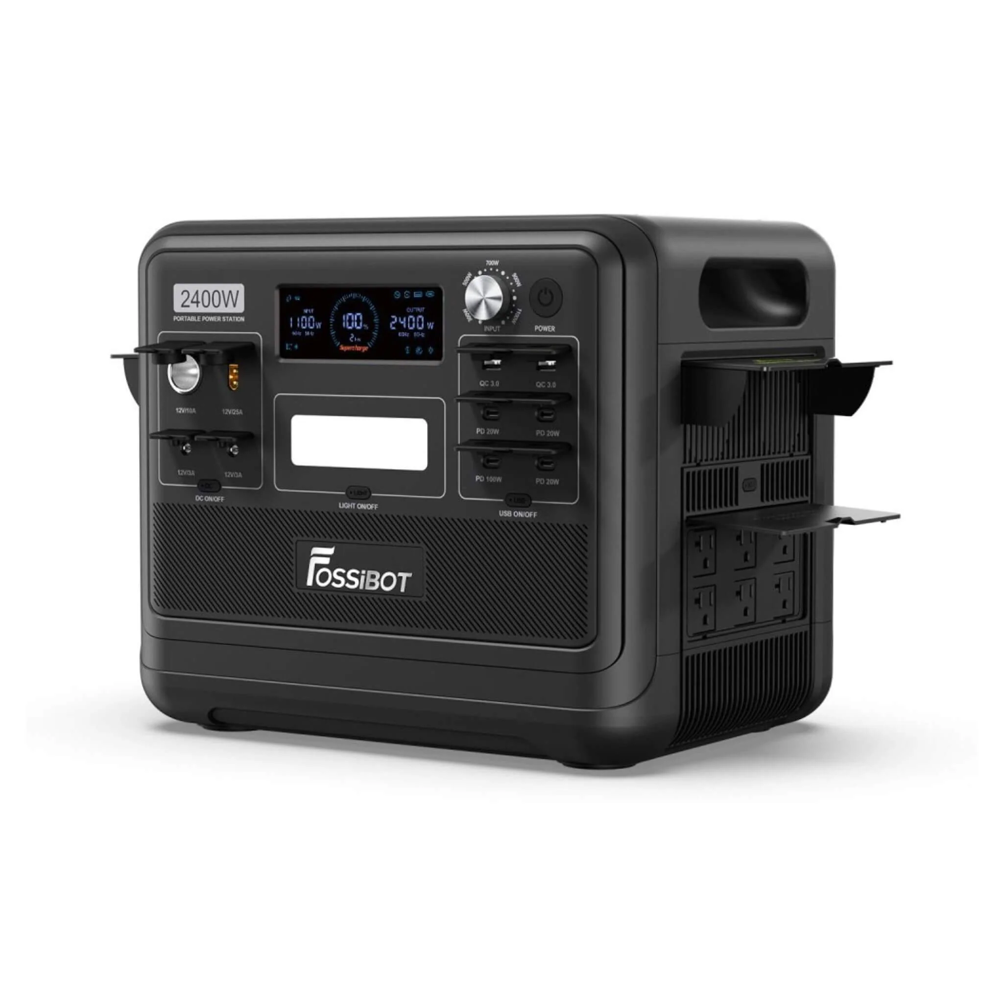 Fossibot F2400 Portable Power Station With Ultra-Fast Charging & Quiet Operation, 2400W (SAK22841) - Image 14