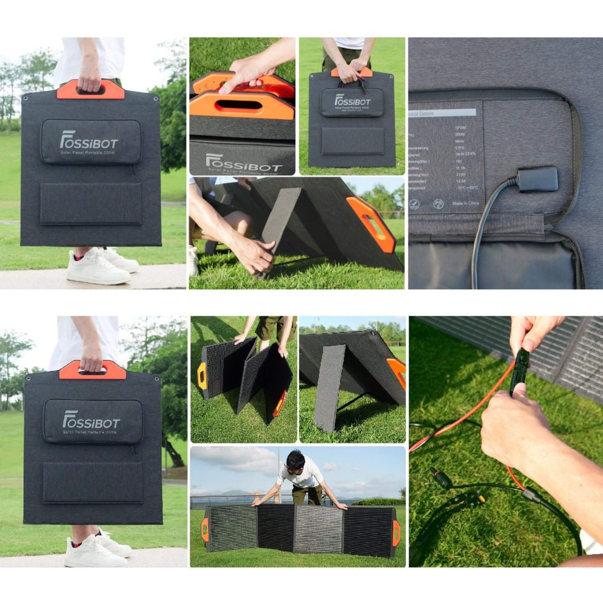 Fossibot F3600 + SP200 | Solar Generator Bundle Kit (SAK69184) - Image 16
