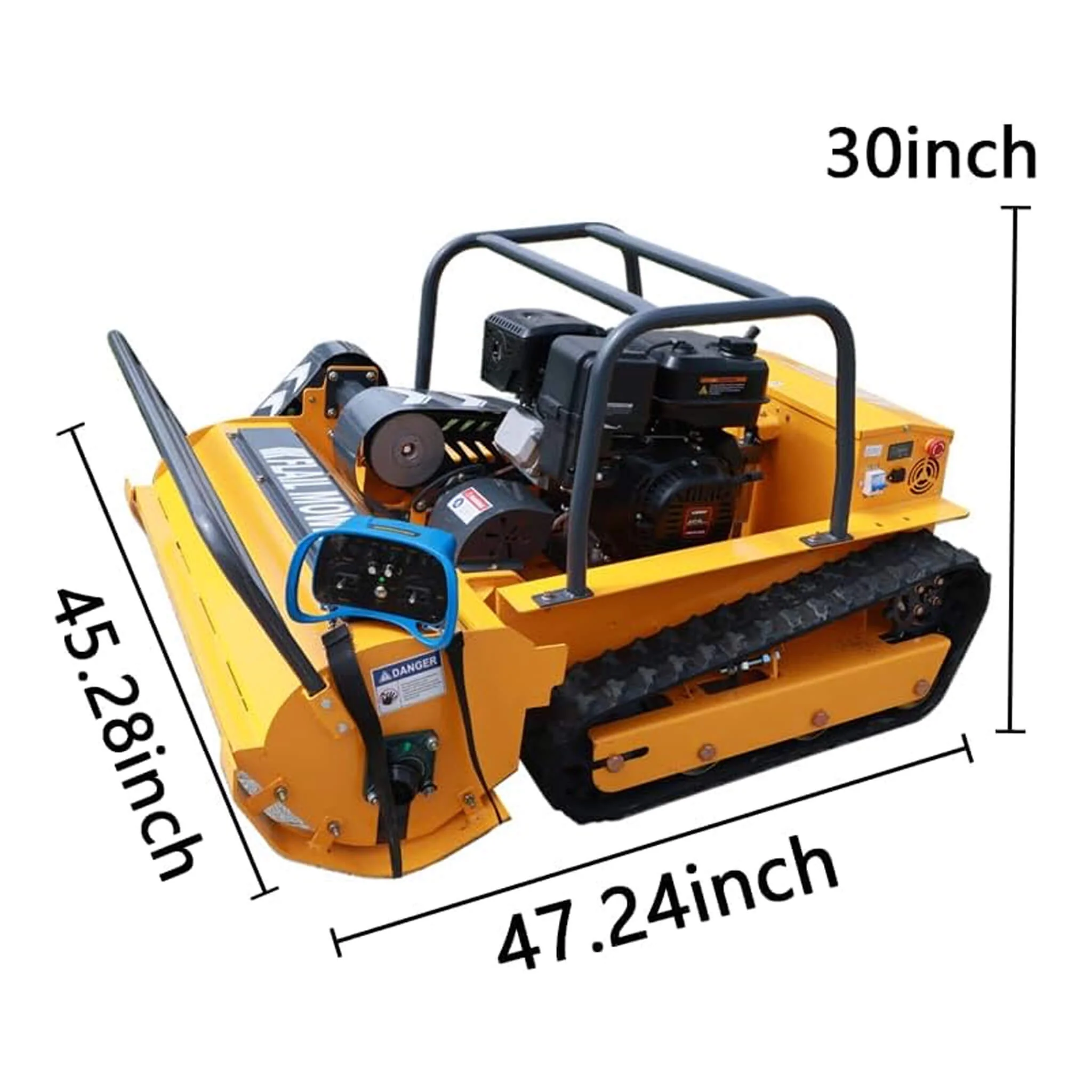 Heavy-Duty 459CC Commercial Remote-Controlled Hybrid Mower (SAK68124) - Image 11
