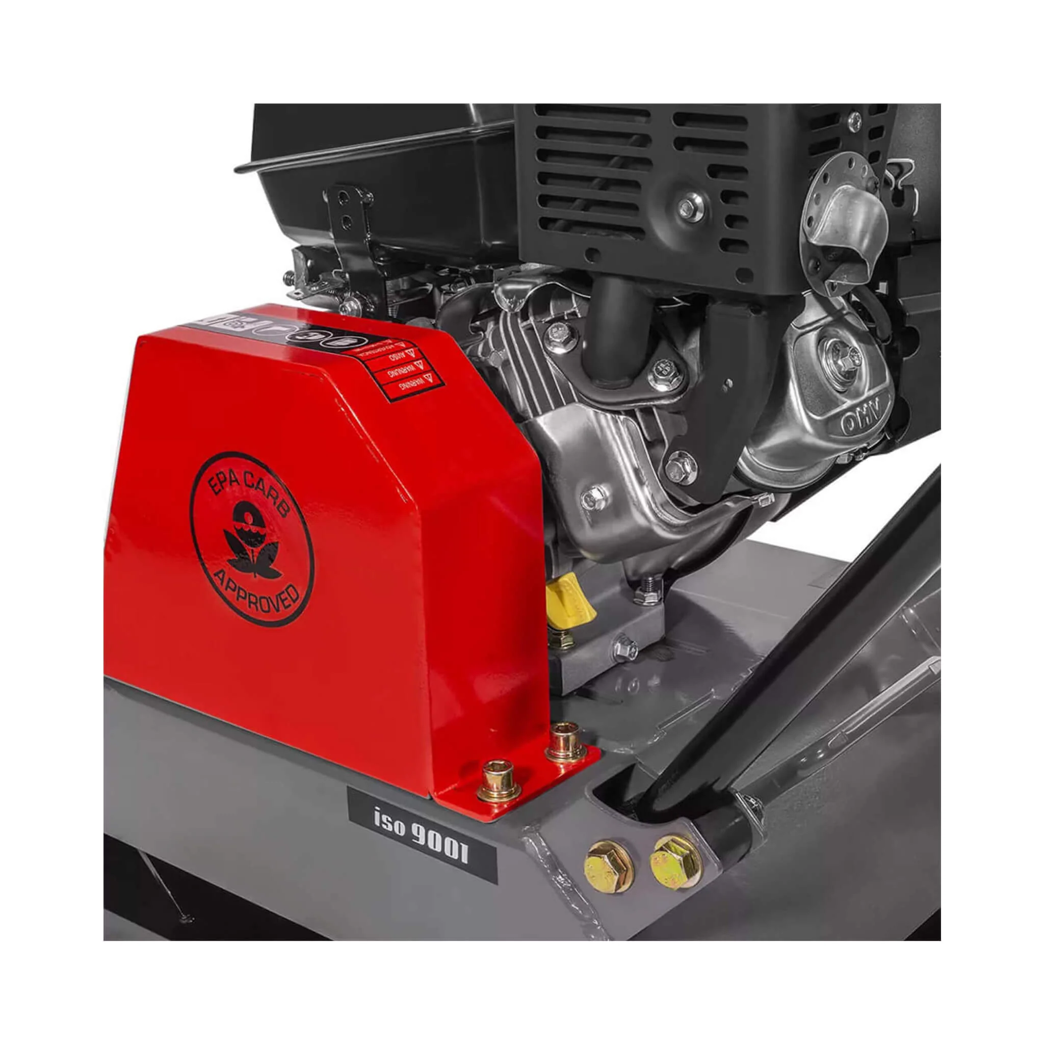 Heavy-Duty 6HP Industrial Gas-Powered Quad Clean Vibratory Plate Dirt Soil Road Compactor (SAK97512) - Image 3