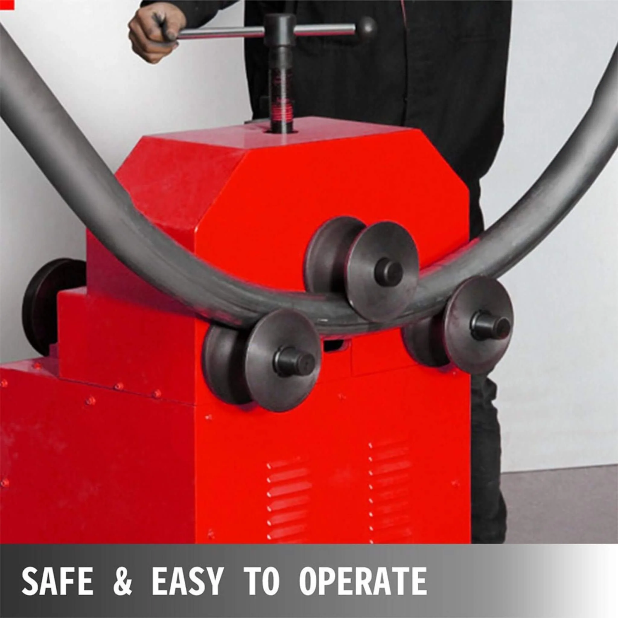 35-Inch Heavy-Duty Electric Multi-Function Industrial Square Pipe Tube Bender Machine W/ Die Set (SAK16482) - Image 10