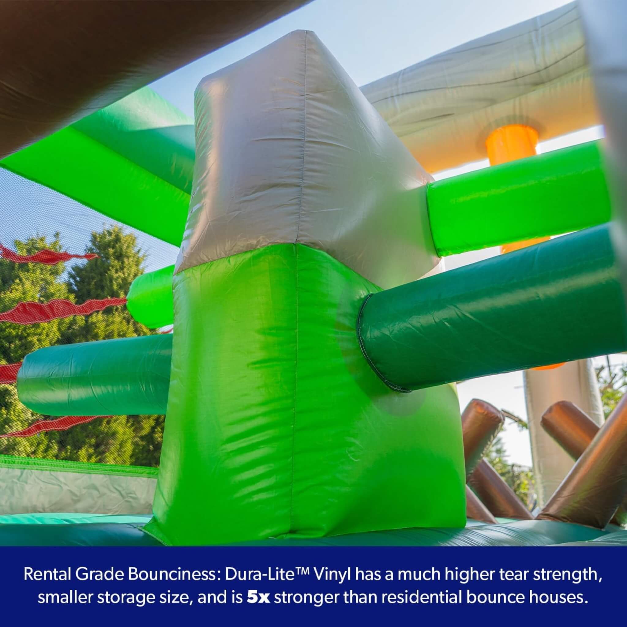20FT Inflatable Dinosaur Obstacle Course With Blower (SAK90817) - Image 4