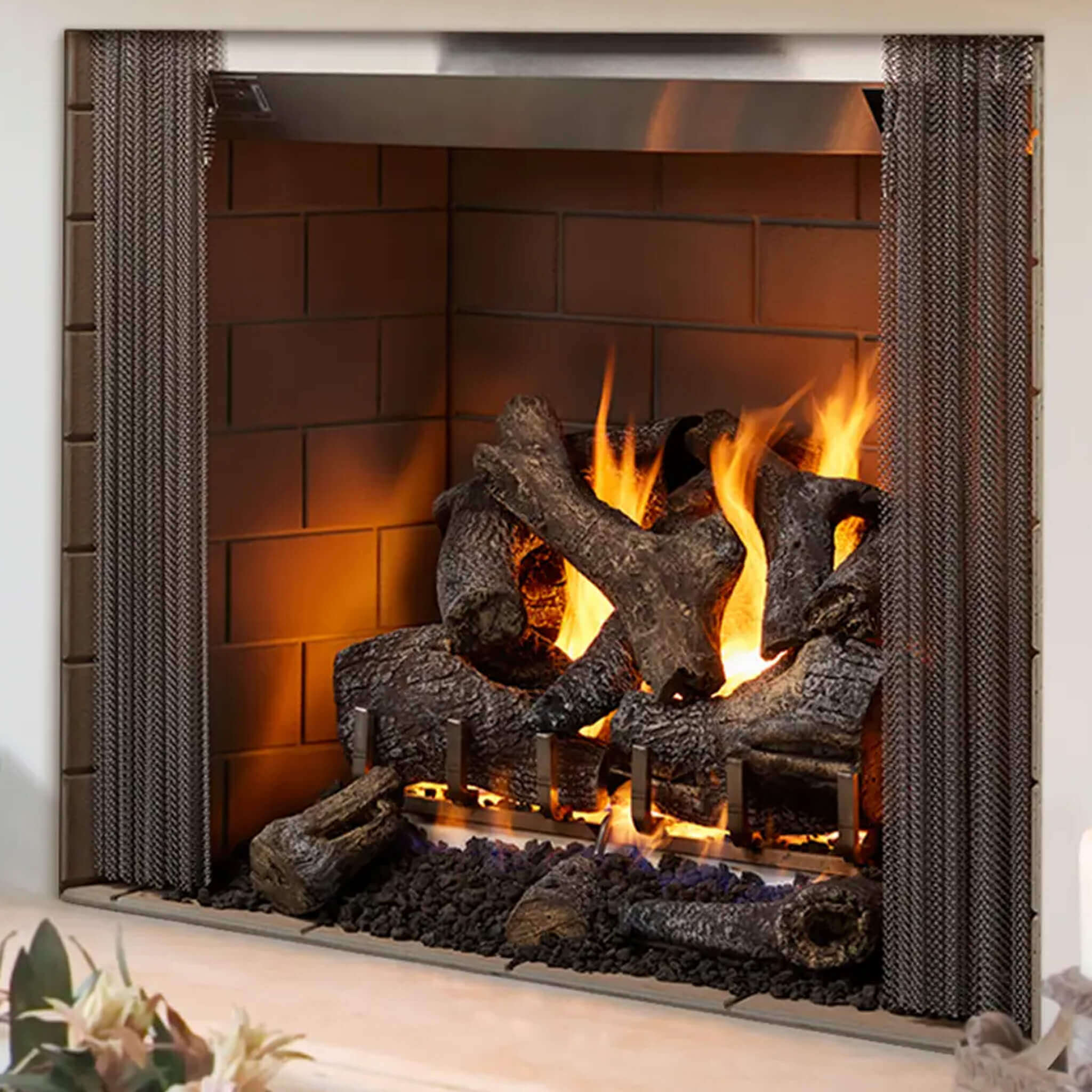 Majestic Castlewood 42-Inch Outdoor Wood Burning Fireplace [ODCASTLEWD-42-B] (SAK32468) - Image 7