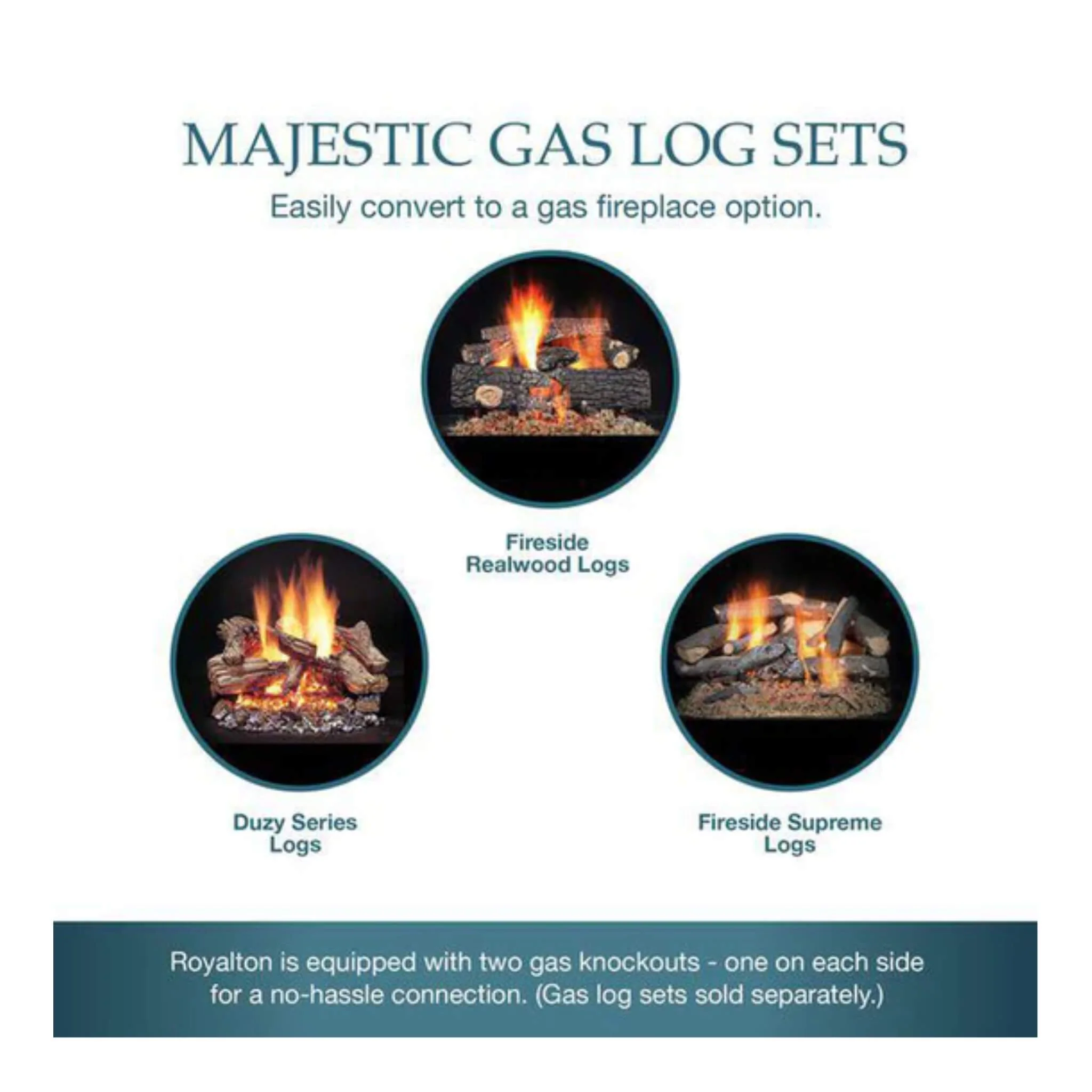 Majestic Royalton 42-Inch Wood-Burning Fireplace With Invisible Smoke Shield [BE42] (SAK14346) - Image 8