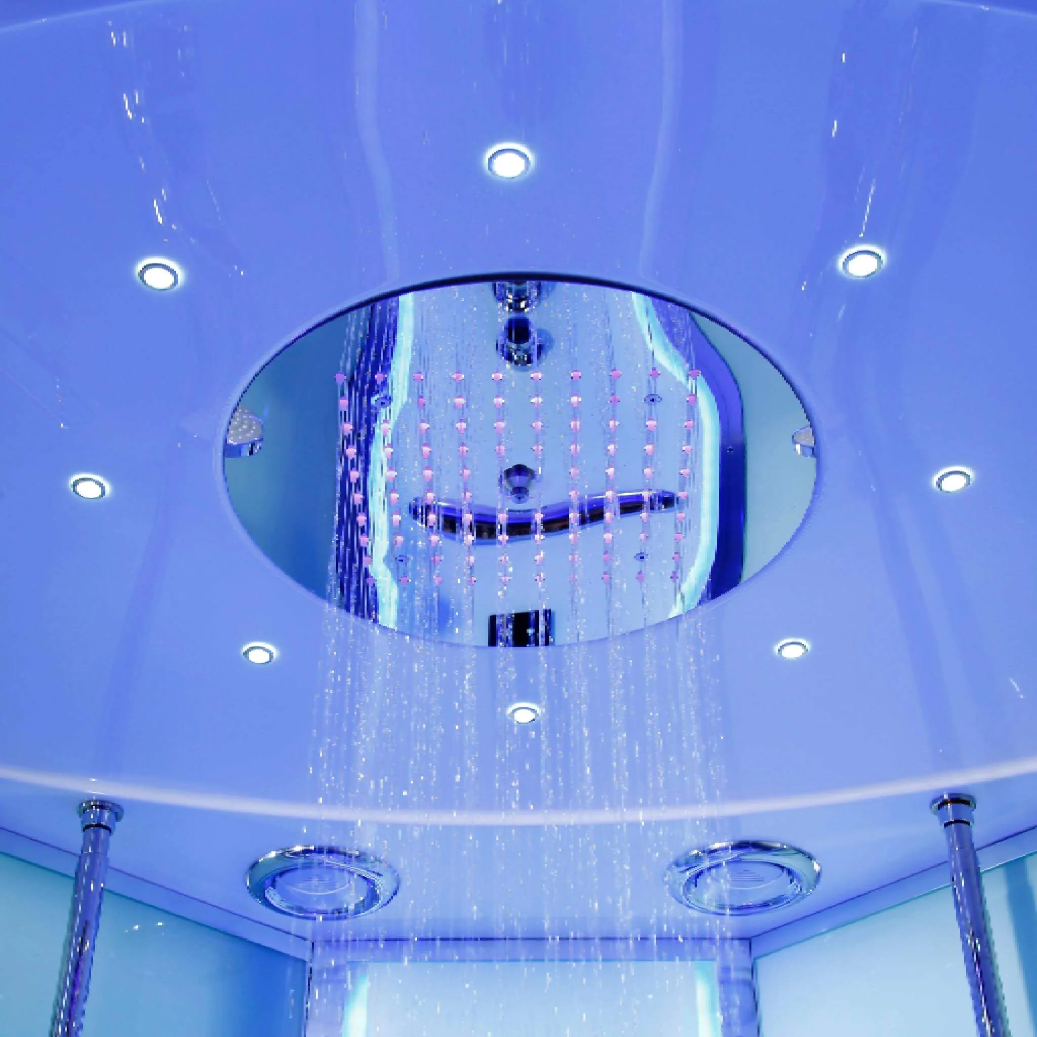 Maya Bath Platinum Comfort Steam Shower With Whirlpool Bathtub [2025 Edition] (SAK93561) - Image 10
