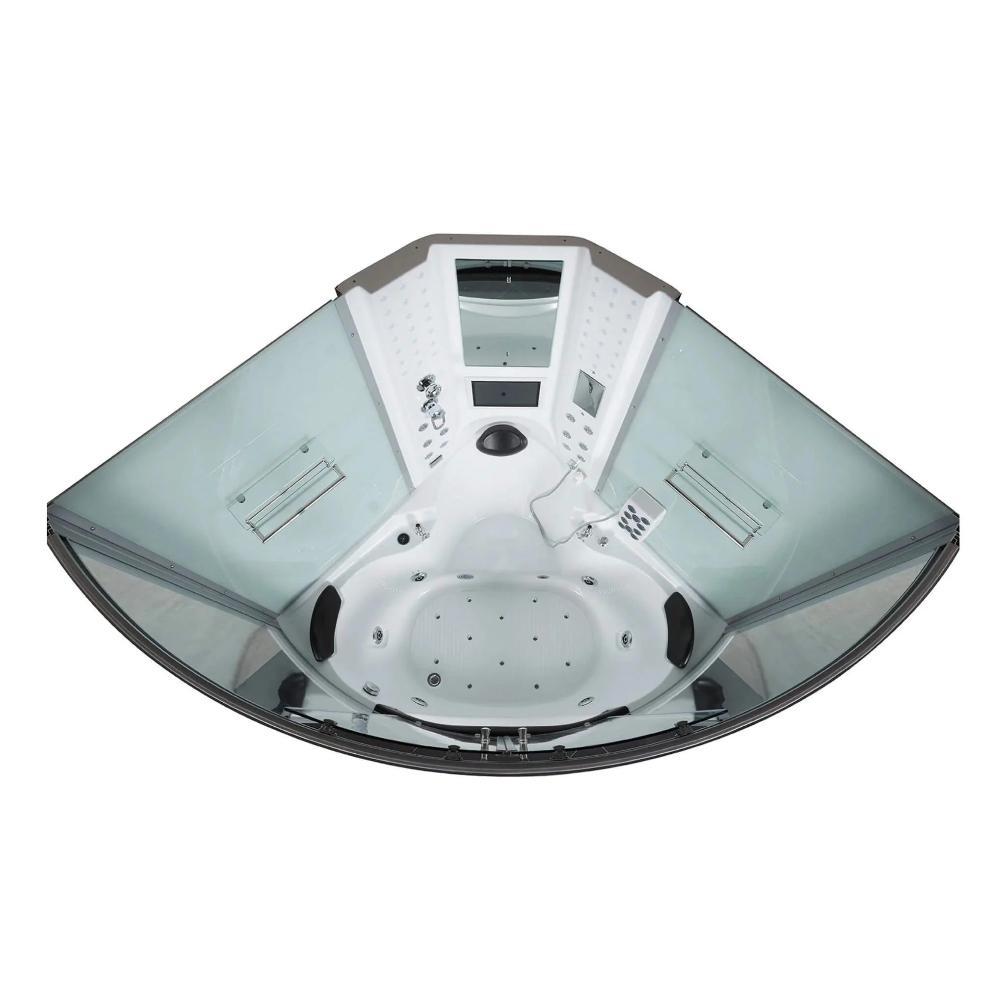 Maya Bath Platinum Superior Steam Shower With Foot Massager (SAK57392) - Image 10