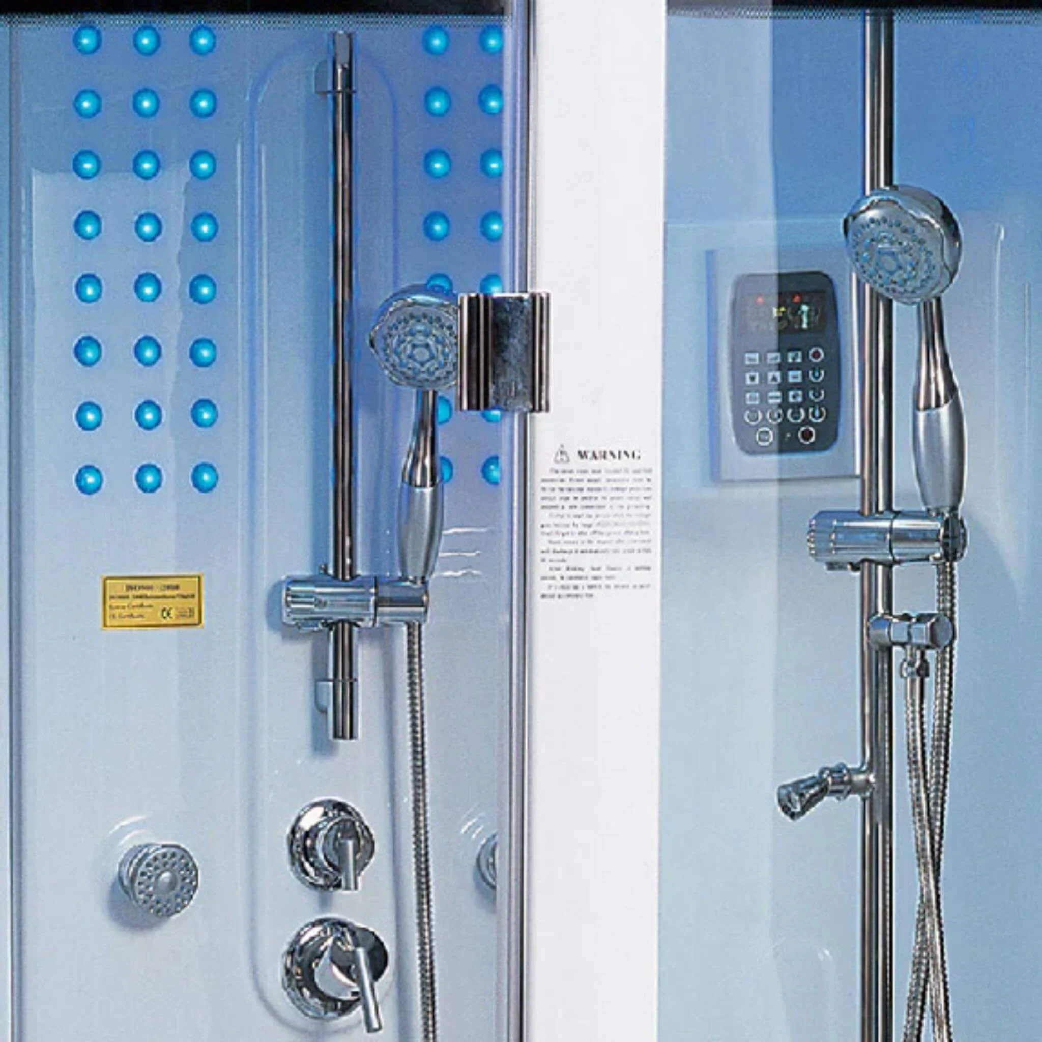 Maya Bath Siena Steam Shower With 10 Acupuncture Jets (SAK31847) - Image 9