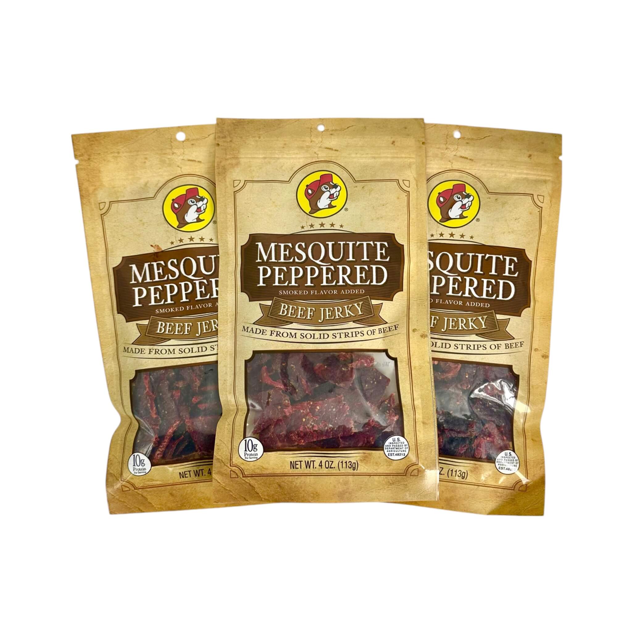 Buc-ee’s Premium Mesquite Peppered Beef Jerky (SAK61285) - Image 7
