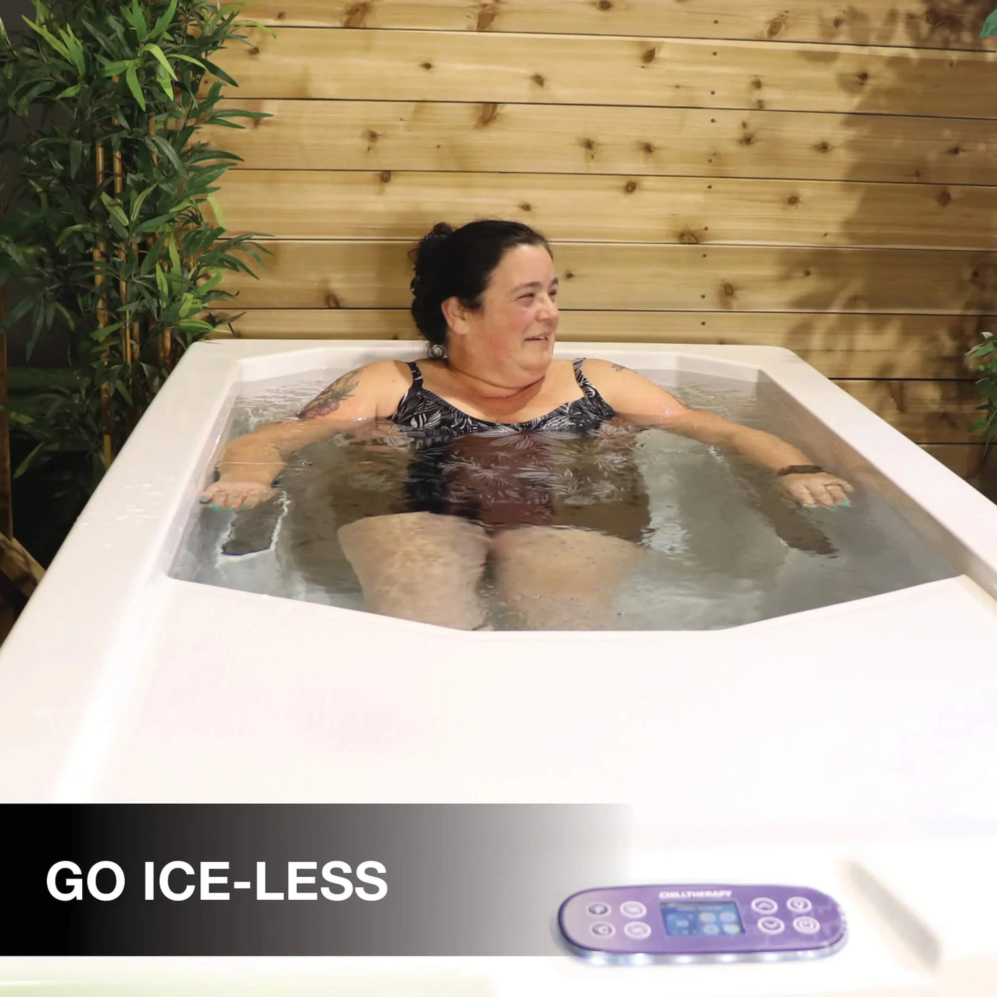 CSC 1000 Premium Cold Plunge Spa Tub With Built-In Ozone And Multi-Coloured Exterior Lighting (SAK37605) - Image 10
