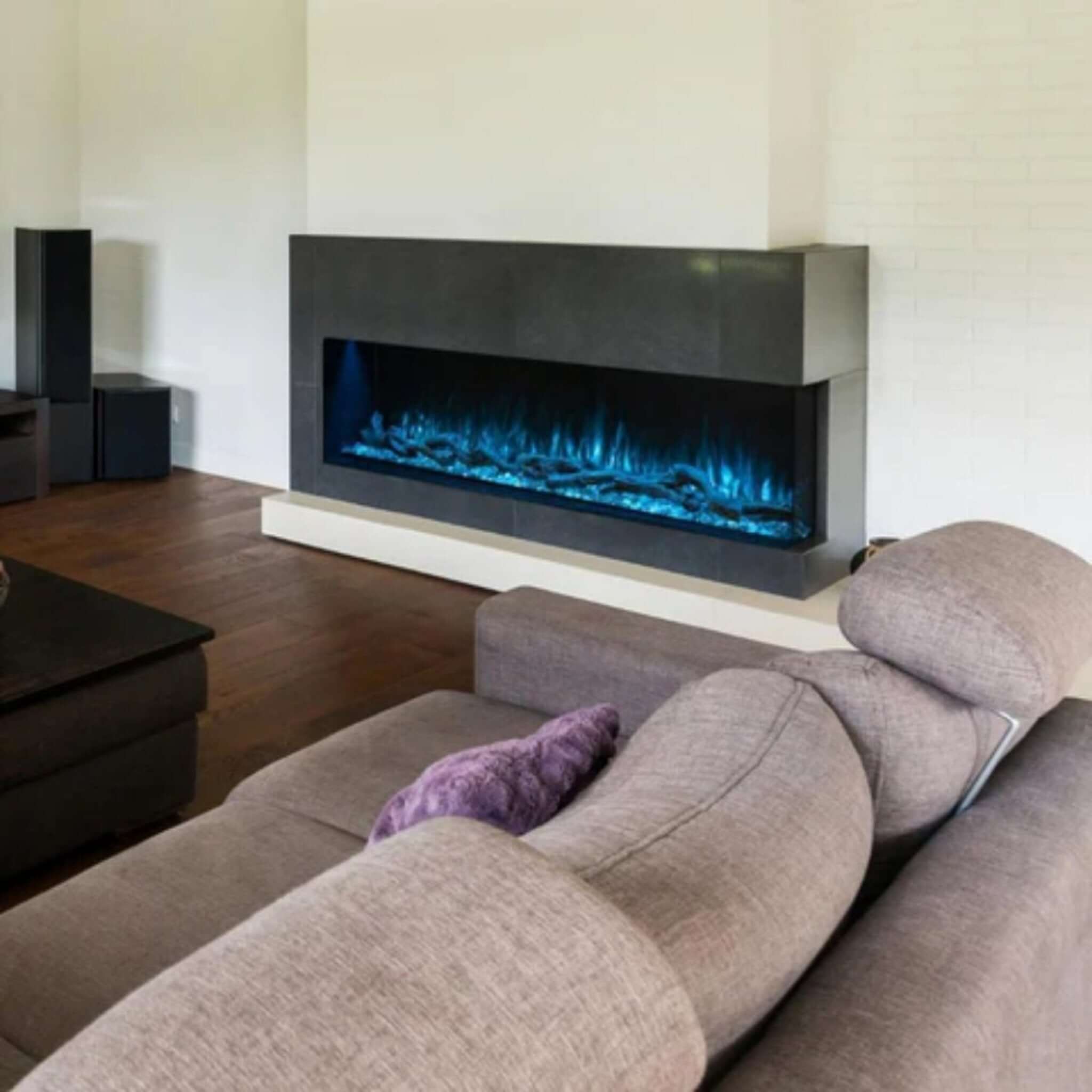 Modern Flames Landscape Pro Multi 56-Inch Linear Multi-Sided Electric Fireplace With Hybrid Flame Technology [LPM-5616V2] (SAK67390) - Image 5