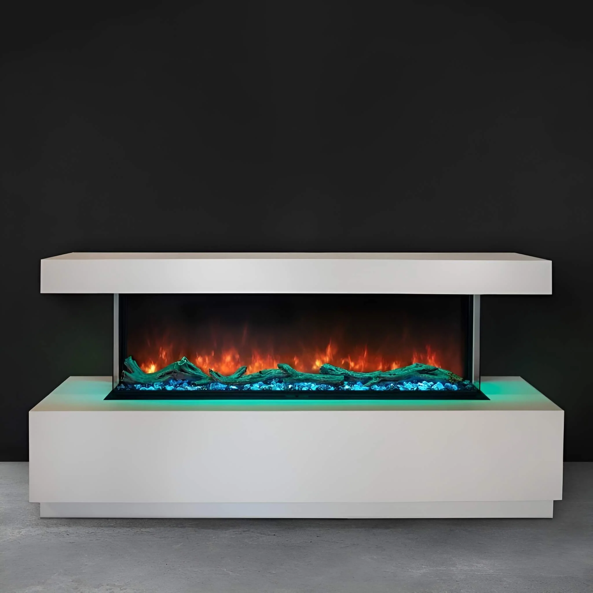 Modern Flames Landscape Pro Multi 56-Inch Linear Multi-Sided Electric Fireplace With Hybrid Flame Technology [LPM-5616V2] (SAK67390) - Image 7