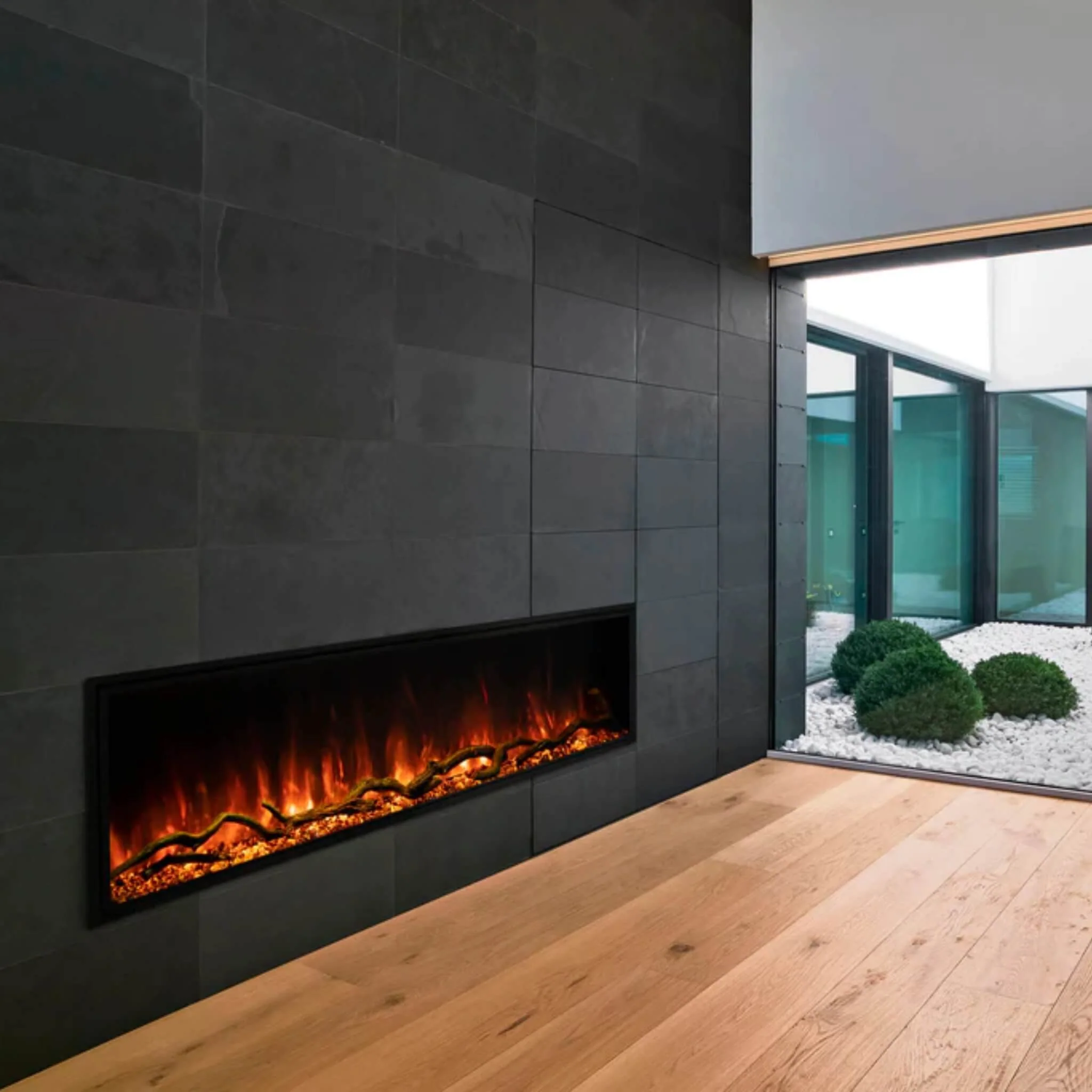 Modern Flames Landscape Pro Slim 68-Inch Built-In Linear Electric Fireplace [LPS-6814] (SAK32109) - Image 11