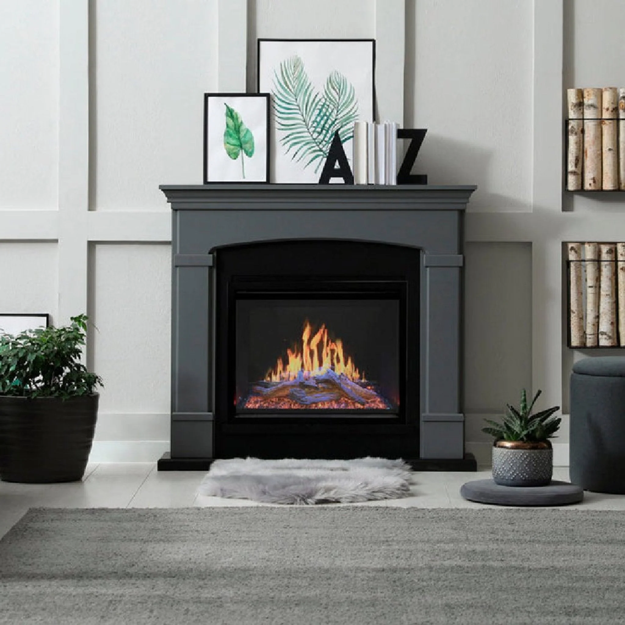 Modern Flames Orion Traditional 54-Inch Heliovision Electric Fireplace [OR54-TRAD] (SAK74620) - Image 3