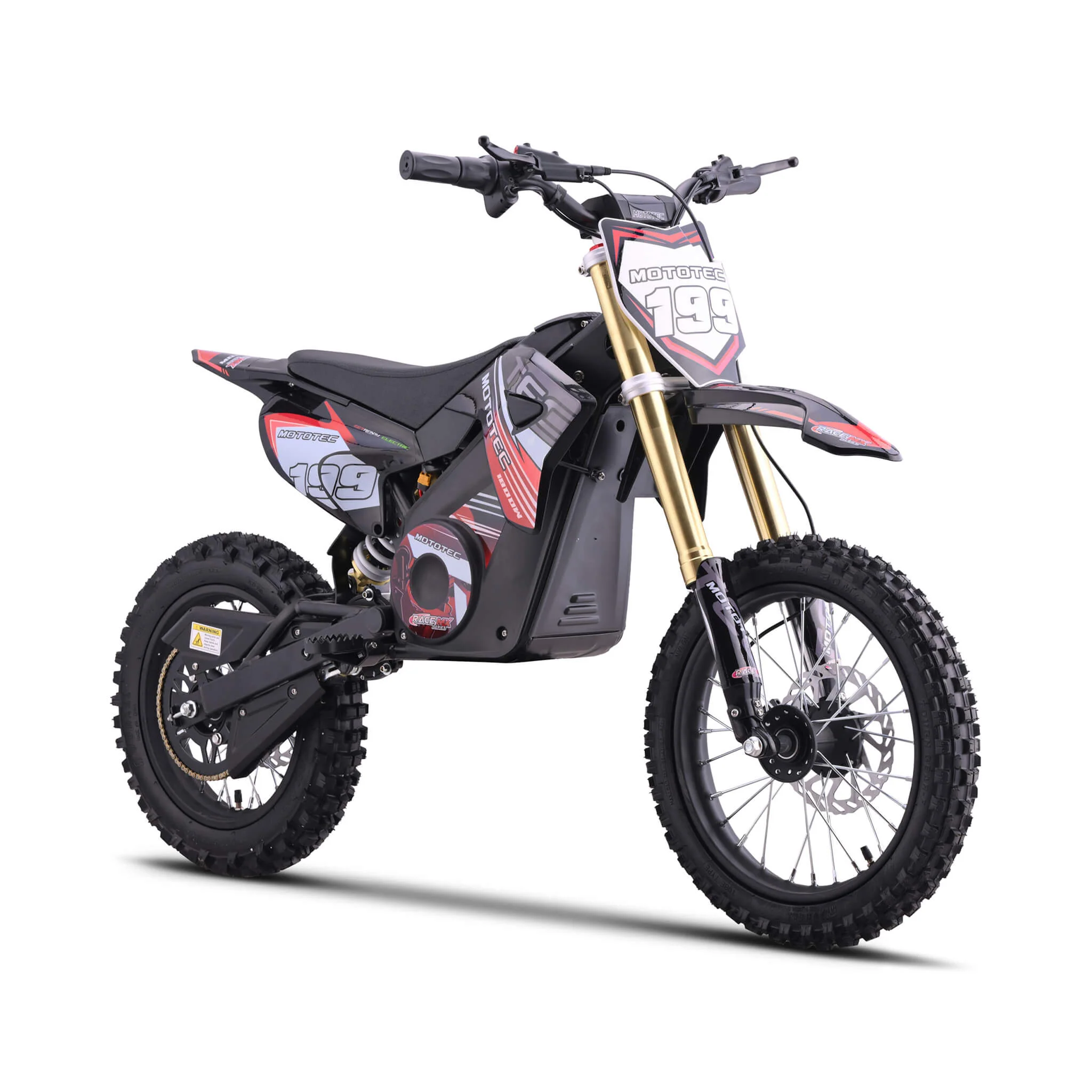 MotoTec 48V 1800W Pro High-Performance Electric Dirt Bike (SAK51948) - Image 10