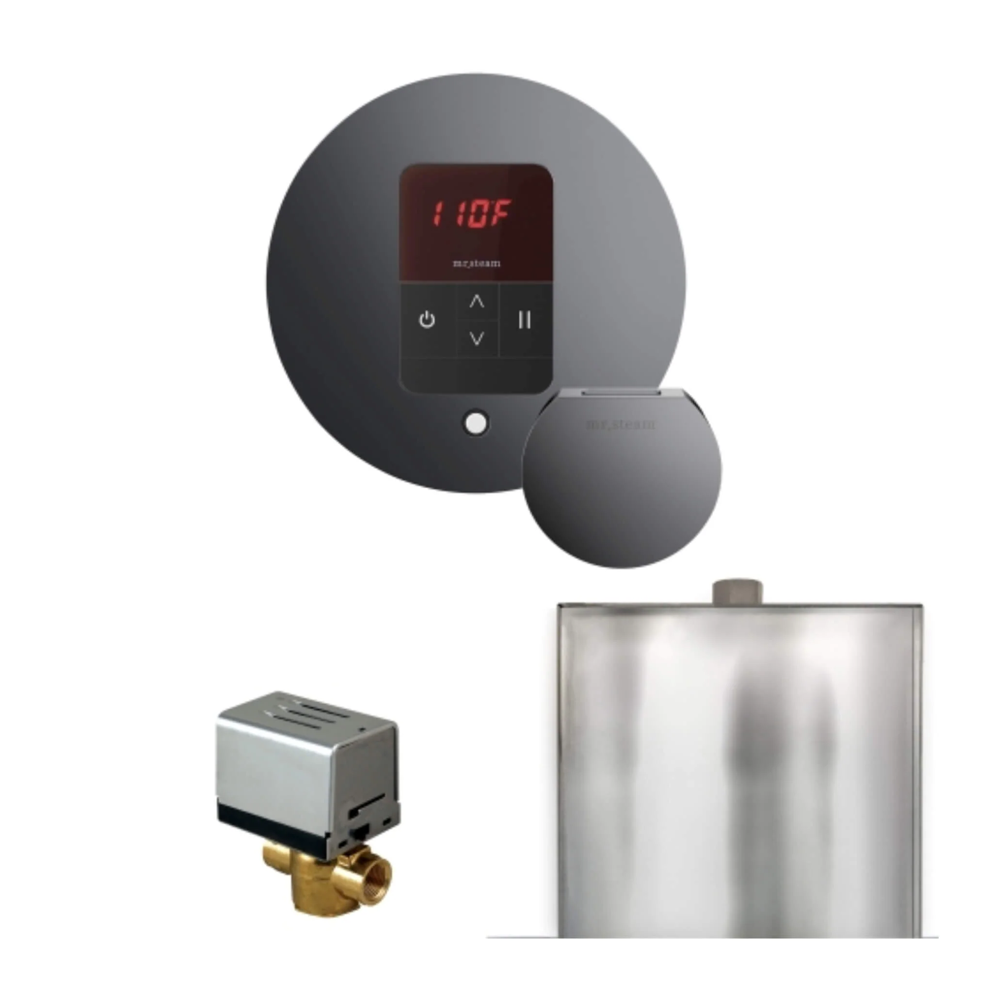 Mr.Steam Basic Butler Steam Shower Control Package W/ iTempo Control & Aroma Designer Finish SteamHead (SAK63721) - Image 6
