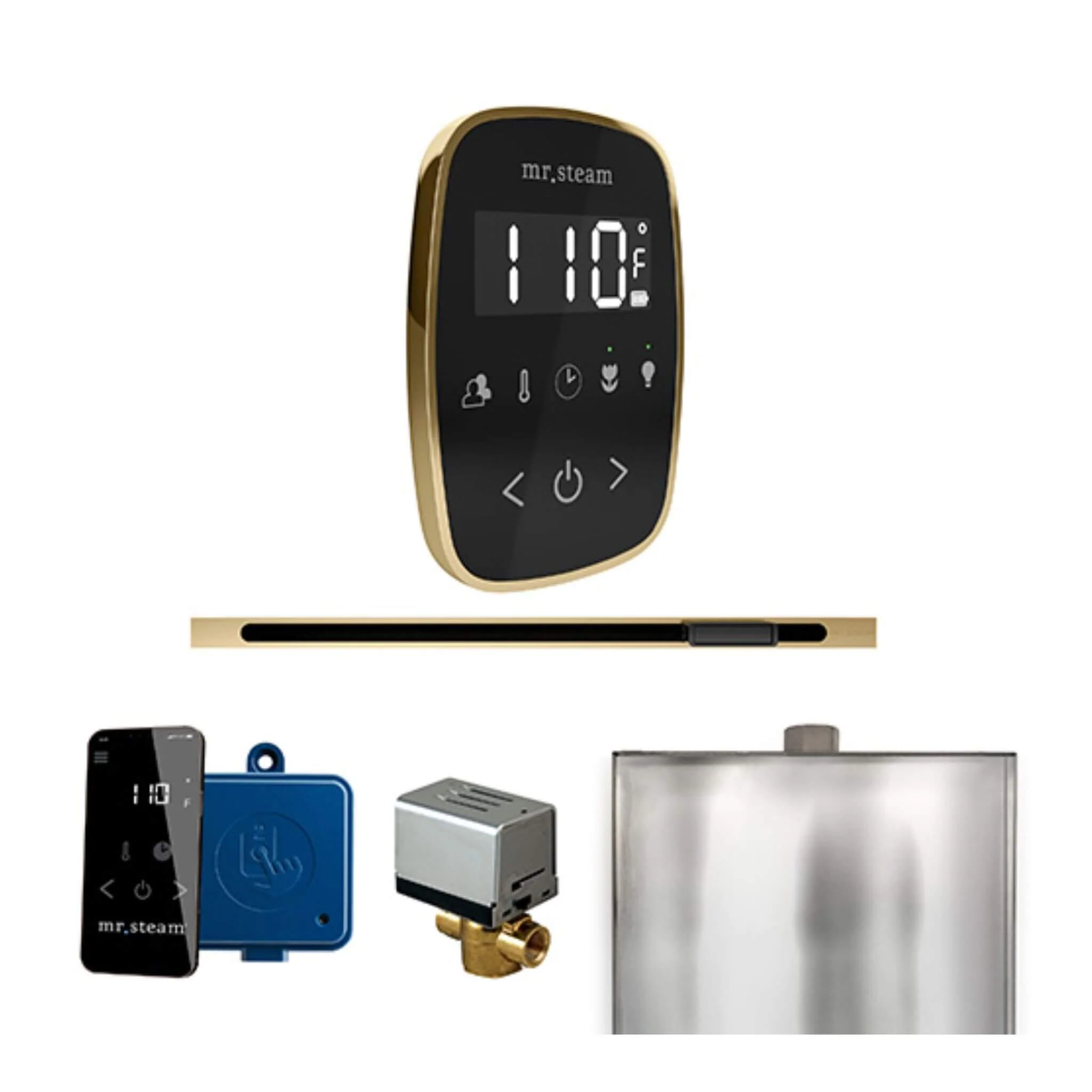 Mr.Steam ButlerFlex Steam Shower Control Package W/ TempoFlex Control & Linear SteamHead (SAK84713) - Image 21