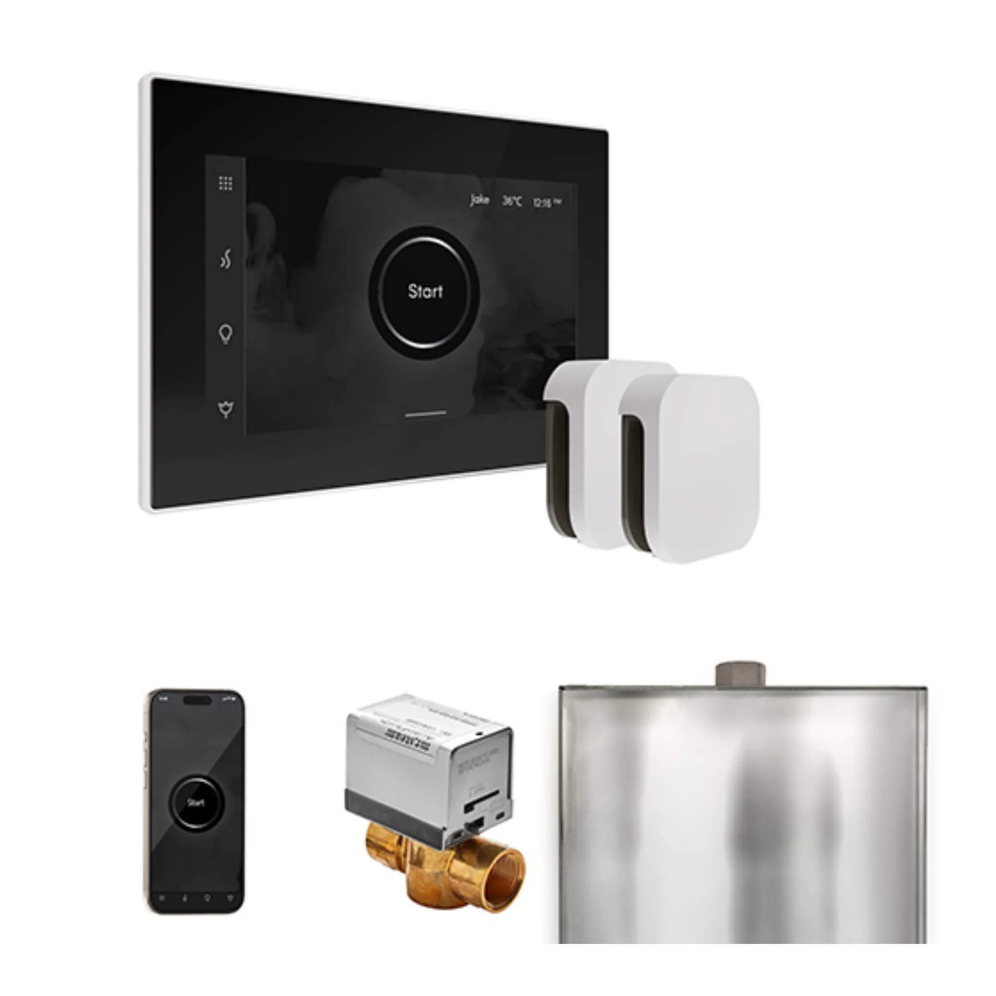 Mr.Steam XButler Steam Shower Control Package W/ iSteamX Control & Aroma SteamHeads (SAK85204) - Image 26