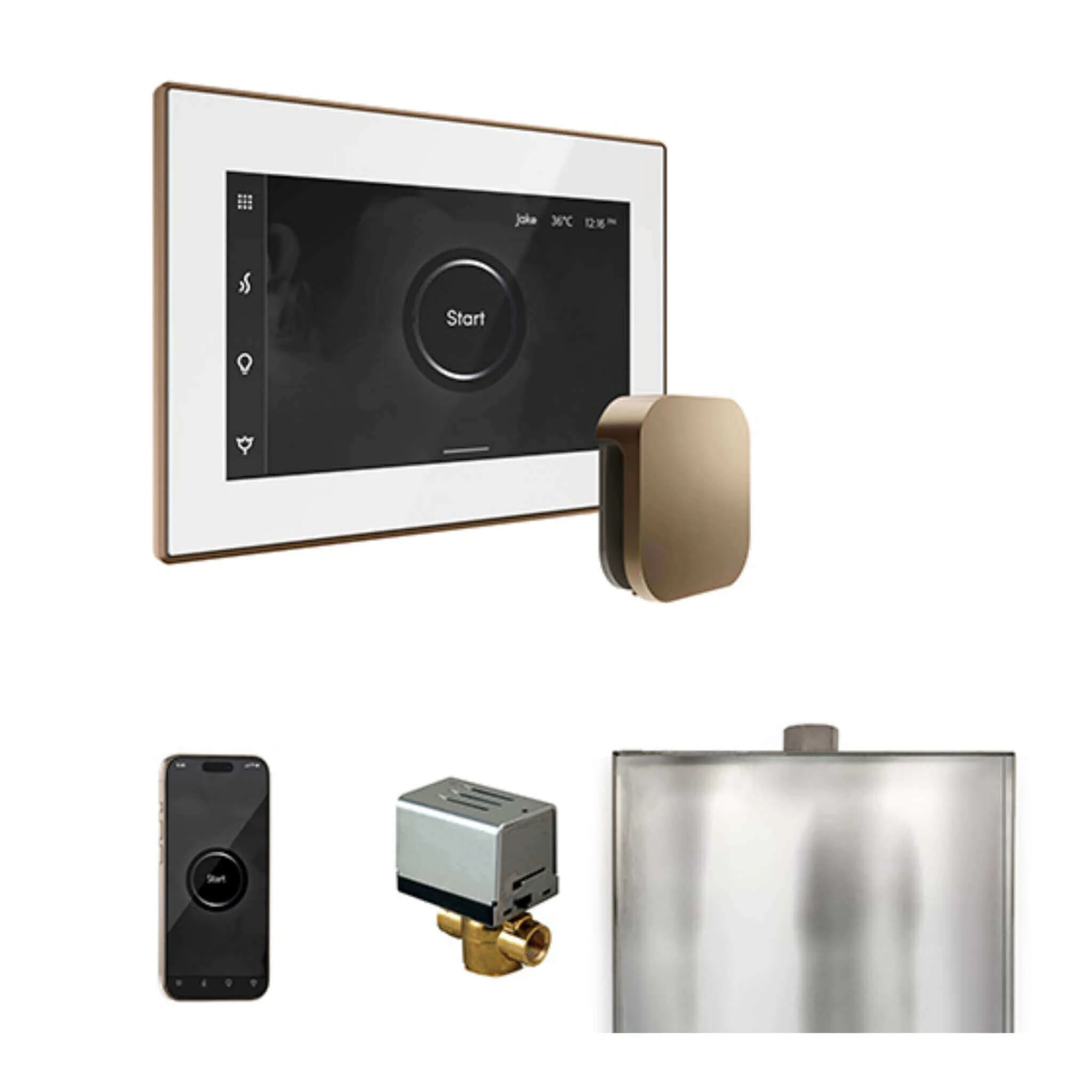 Mr.Steam XButler Steam Shower Control Package With iSteamX Control & AutoFlush System (SAK10782) - Image 13