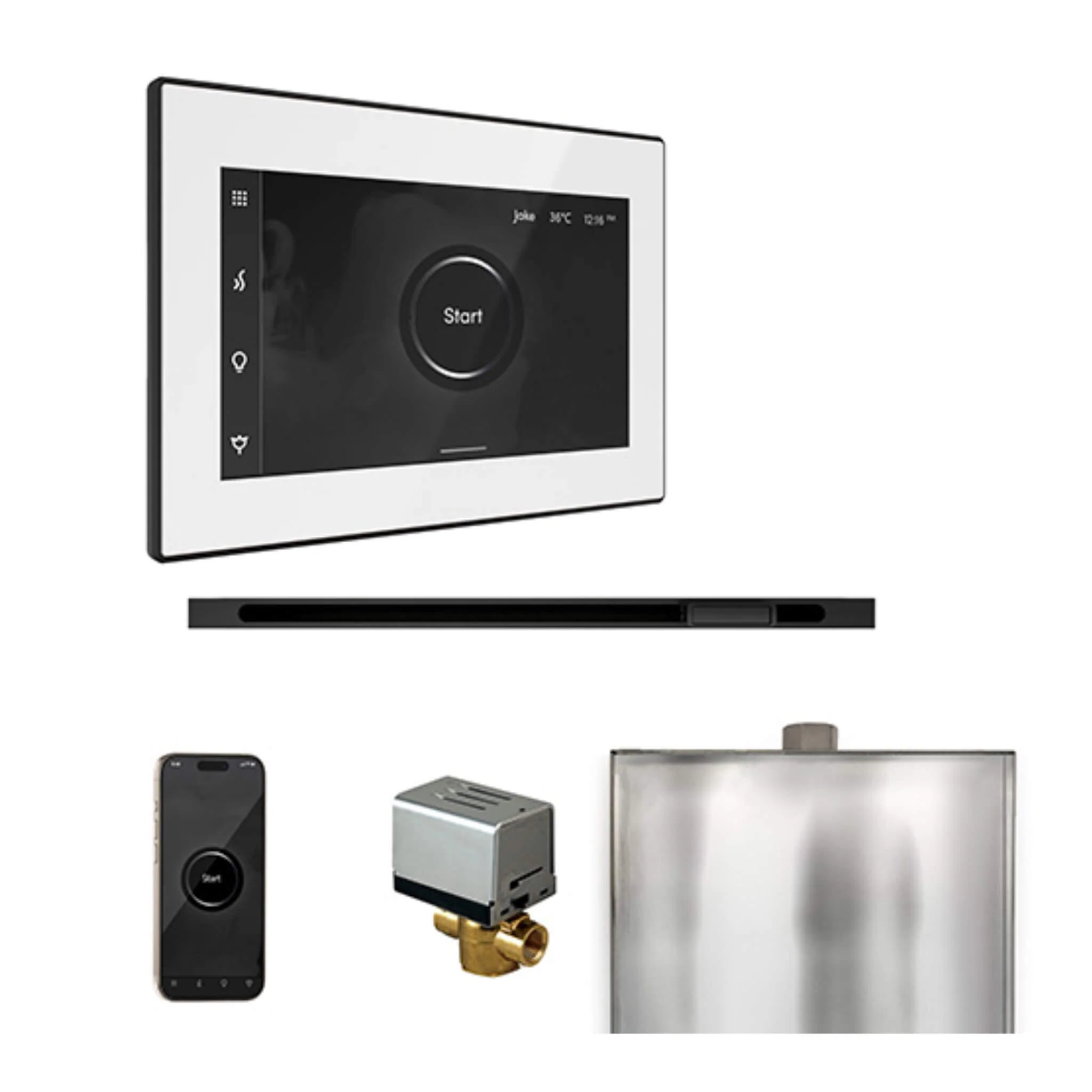 Mr.Steam XButler Steam Shower Control W/ iSteamX Control & Linear SteamHead (SAK58915) - Image 11
