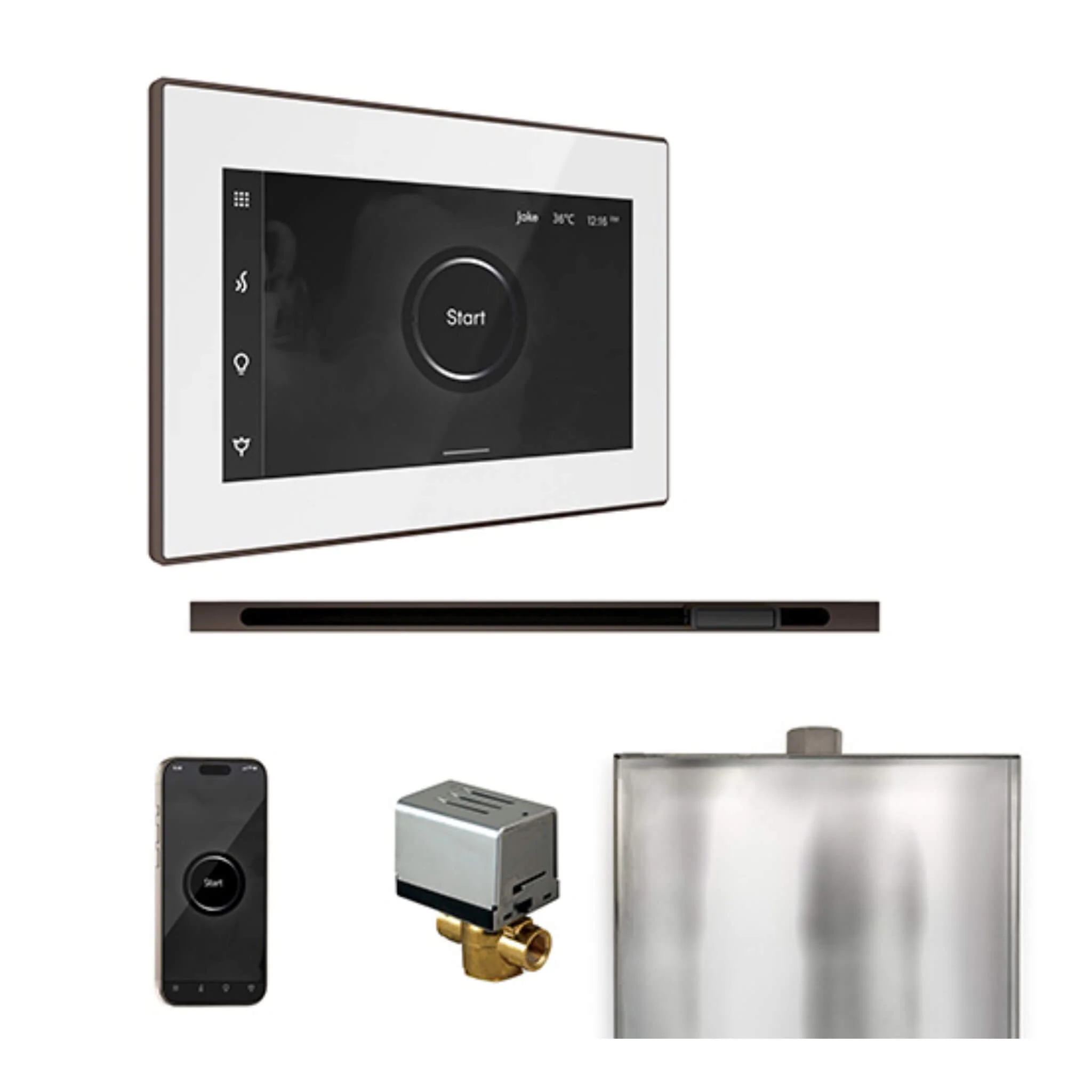 Mr.Steam XButler Steam Shower Control W/ iSteamX Control & Linear SteamHead (SAK58915) - Image 15