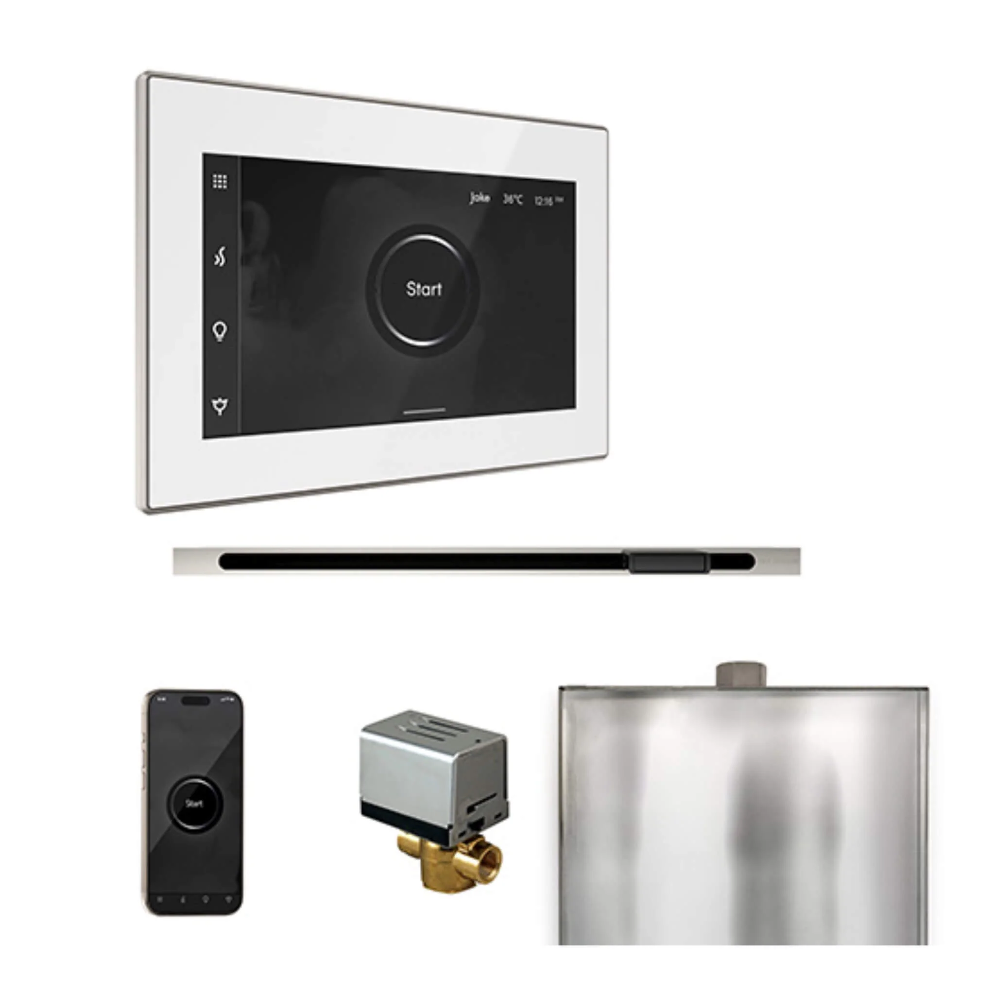 Mr.Steam XButler Steam Shower Control W/ iSteamX Control & Linear SteamHead (SAK58915) - Image 21