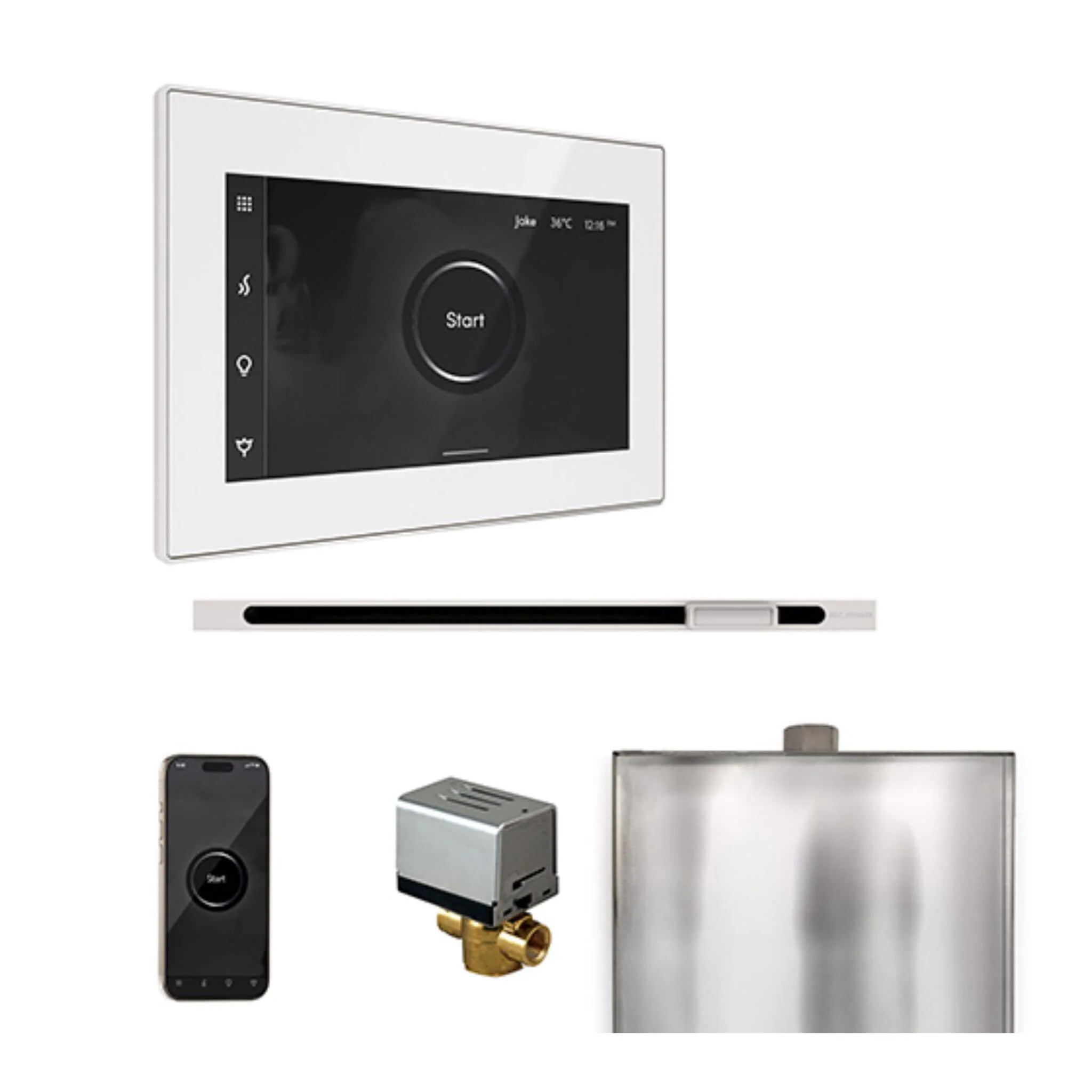 Mr.Steam XButler Steam Shower Control W/ iSteamX Control & Linear SteamHead (SAK58915) - Image 27