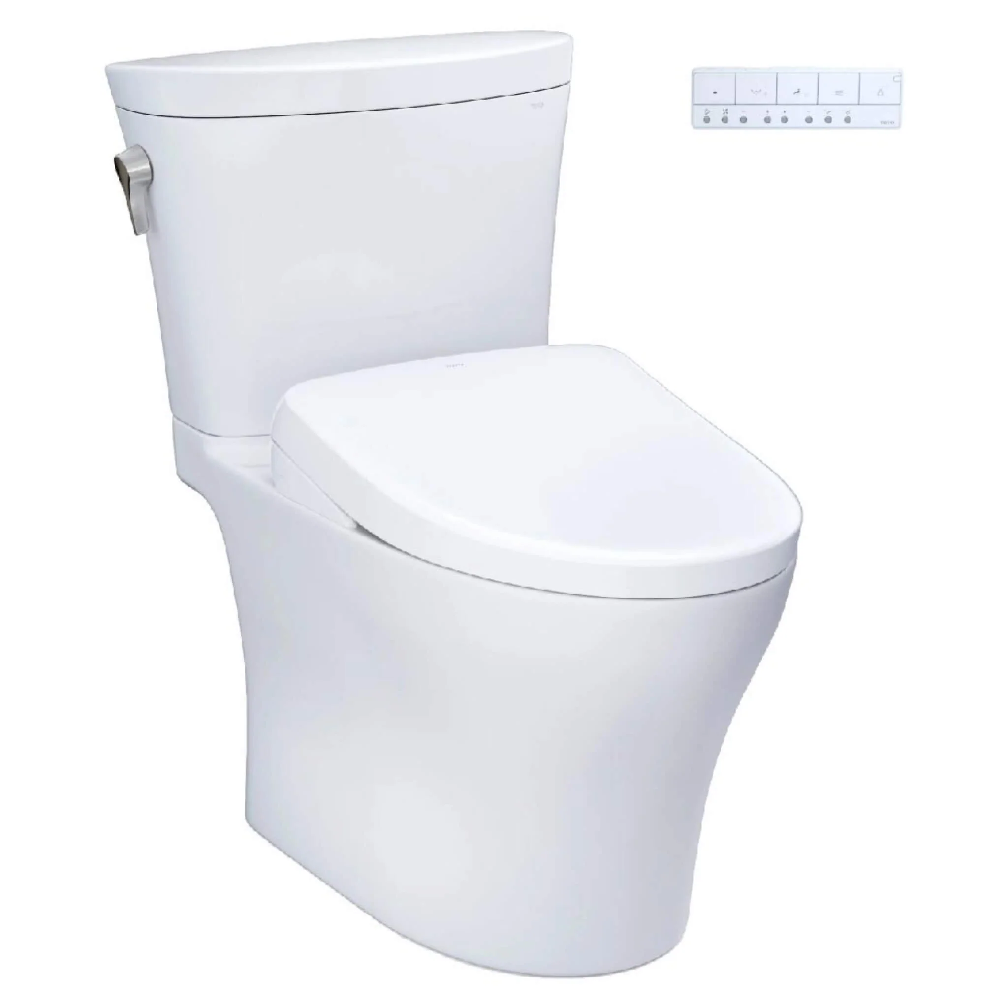 [MW4484726CEMFGN#01] TOTO Aquia IV Arc Dual Flush Universal Height Toilet With Washlet S7  Bidet Seat (SAK17483) - Image 3