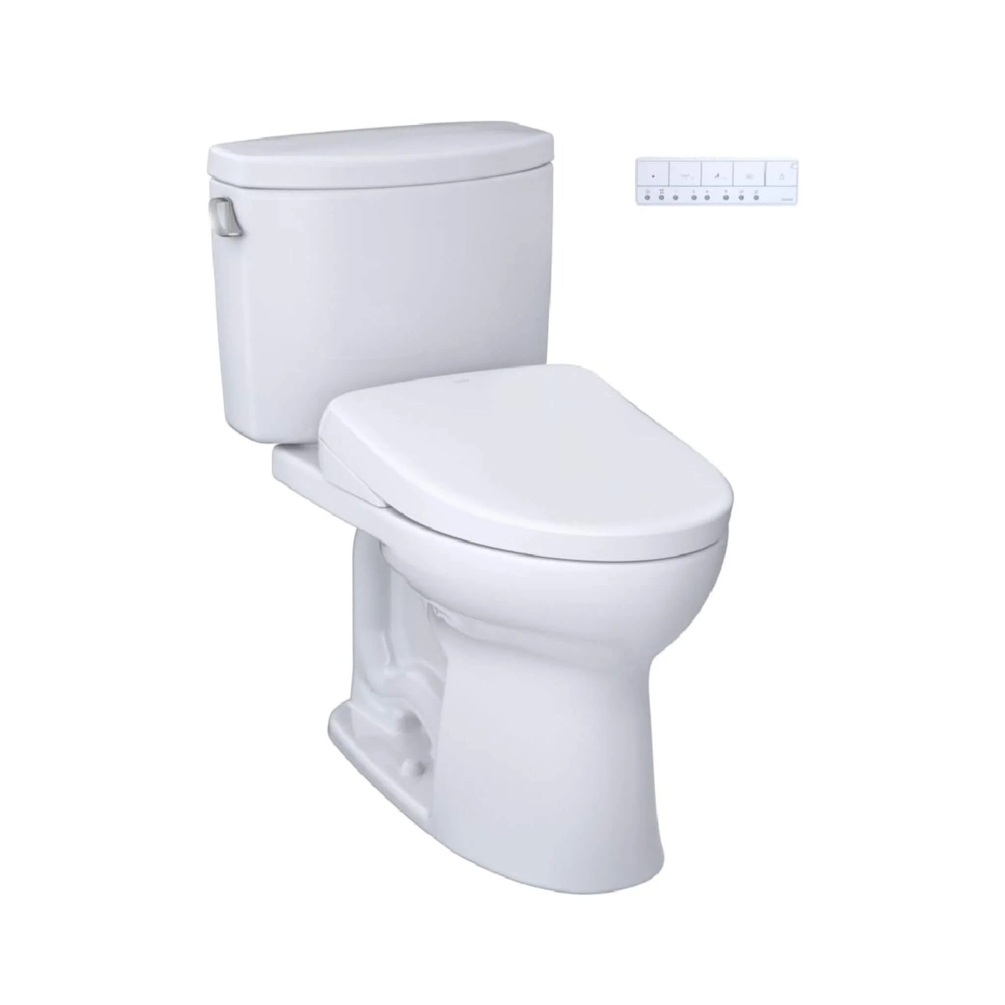 [MW4544736CEFG#01] TOTO Drake II 1.28 GPF Chair Height Toilet With S7A Tornado Flush And Night Light (SAK78957) - Image 3