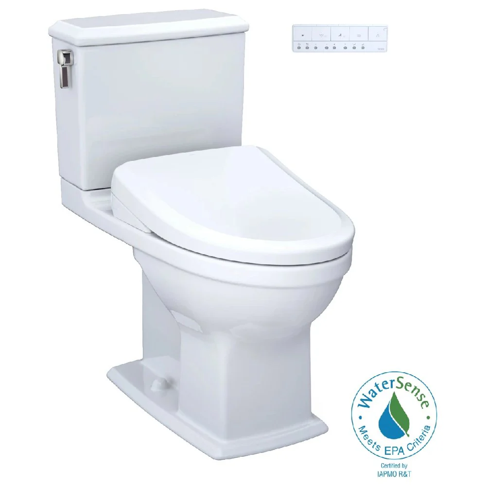 [MW4944724CEMFG#01] TOTO Connelly 0.9 GPF and 1.28 GPF Dual Flush Elongated Cefiontect Toilet With Washlet S7 Bidet Seat (SAK43705) - Image 20