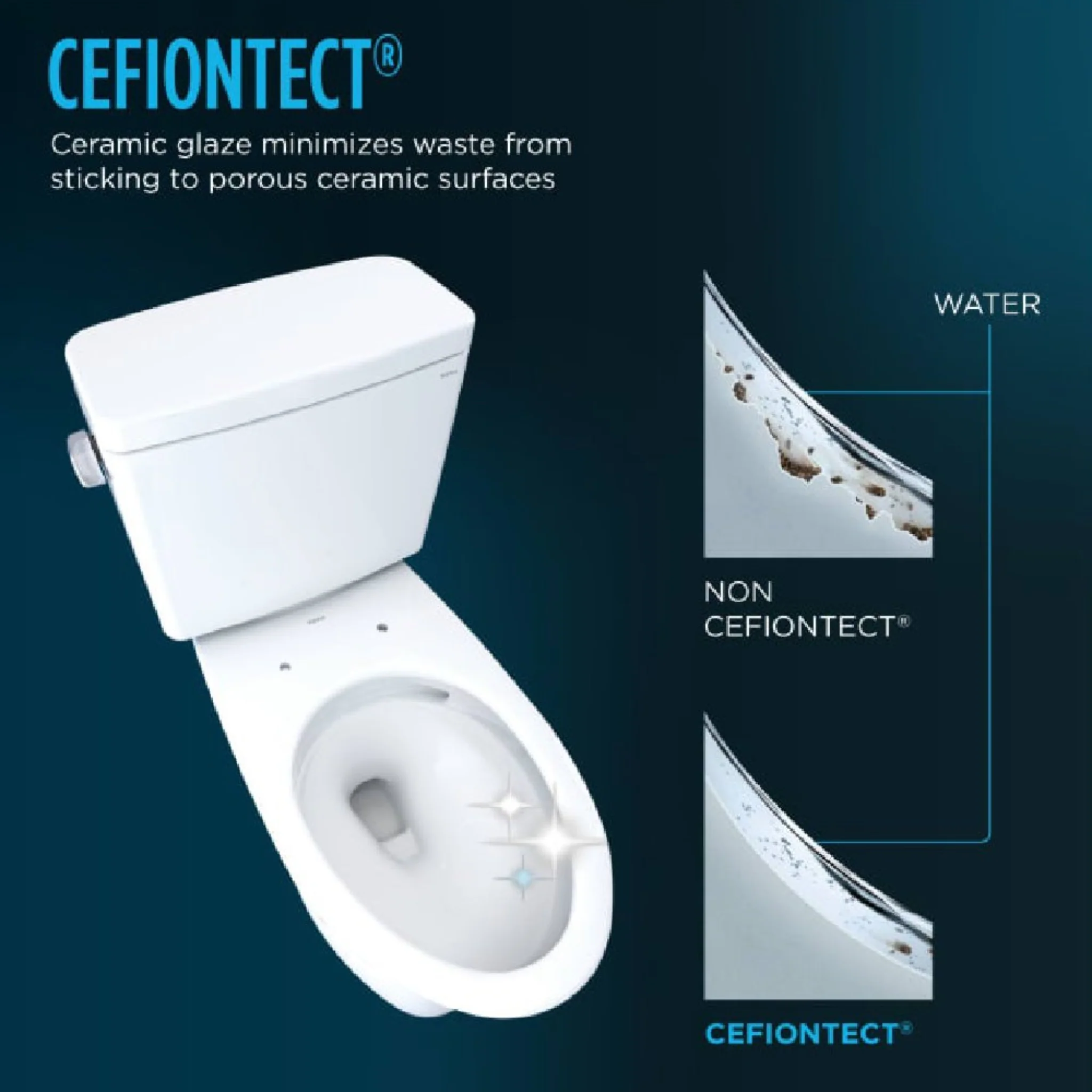 [MW7763074CEFG#01] TOTO Drake Washlet C2 And 1.28 GPF Left Hand Lever With Elongated Universal Height Bidet Toilet (SAK01352) - Image 5
