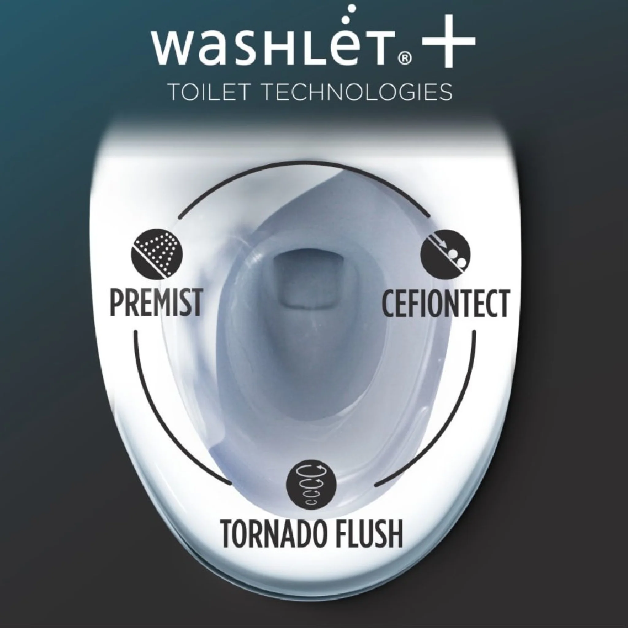 [MW7763074CEFG#01] TOTO Drake Washlet C2 And 1.28 GPF Left Hand Lever With Elongated Universal Height Bidet Toilet (SAK01352) - Image 9