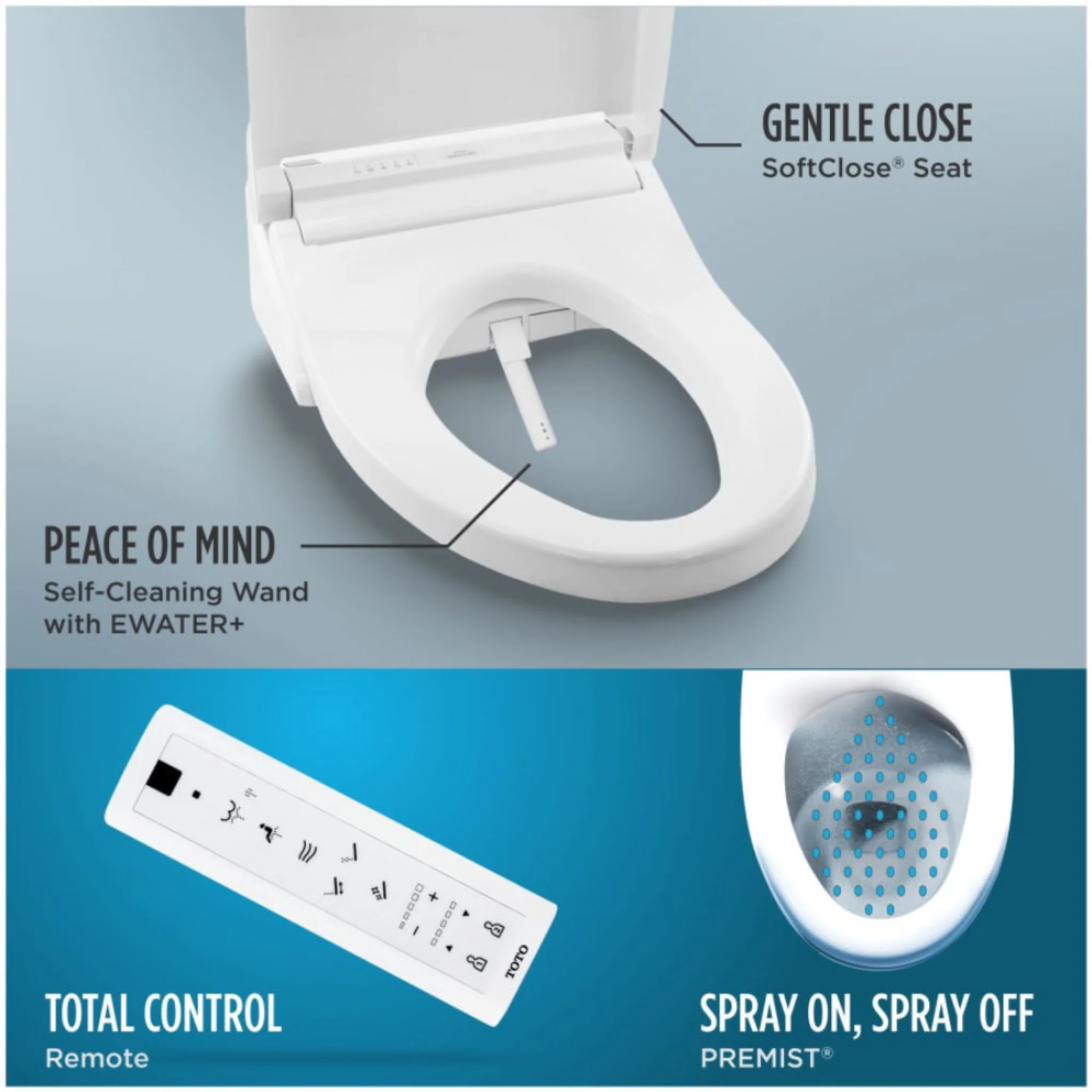 [MW7763084CEFG#01] TOTO Drake 1.28 GPF Washlet Universal Height Chair With C5 Bidet Toilet Seat (SAK70835) - Image 16