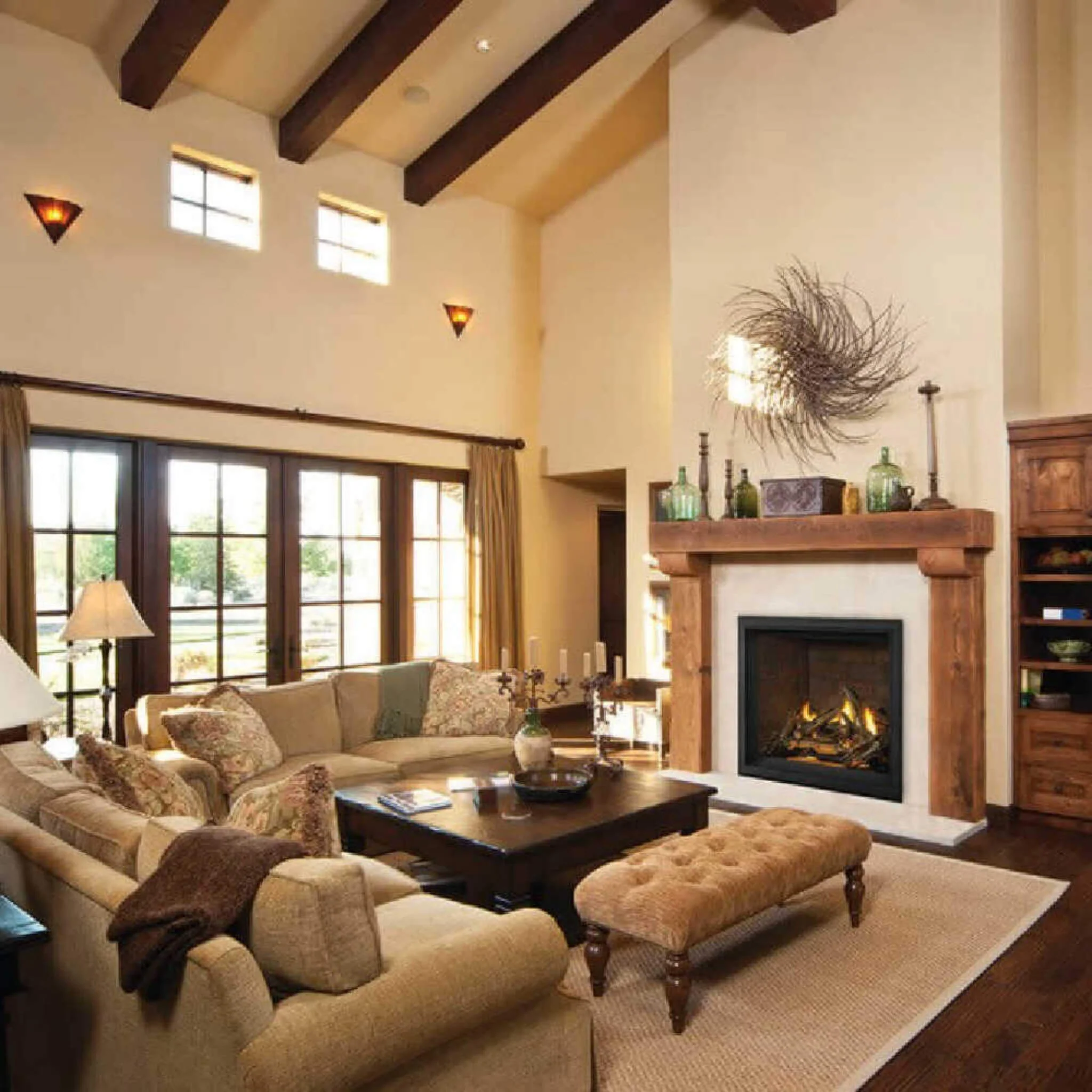 Napoleon Elevation X 36 38-Inch Direct Vent Electronic Ignition Propane Gas Fireplace With Remote Control [EX36N/PTEL] (SAK83365) - Image 3