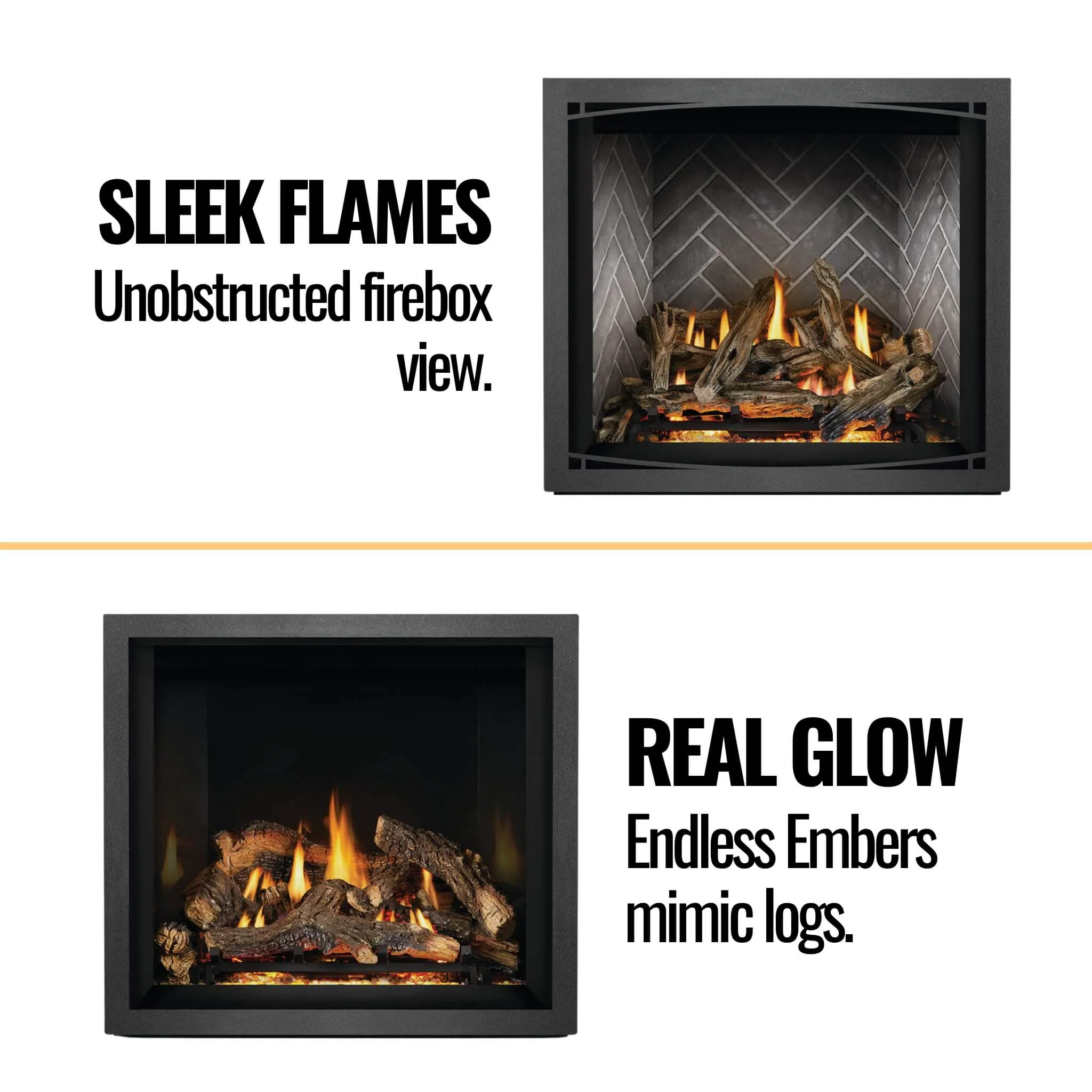 Napoleon Elevation X 36 38-Inch Direct Vent Electronic Ignition Propane Gas Fireplace With Remote Control [EX36N/PTEL] (SAK83365) - Image 7